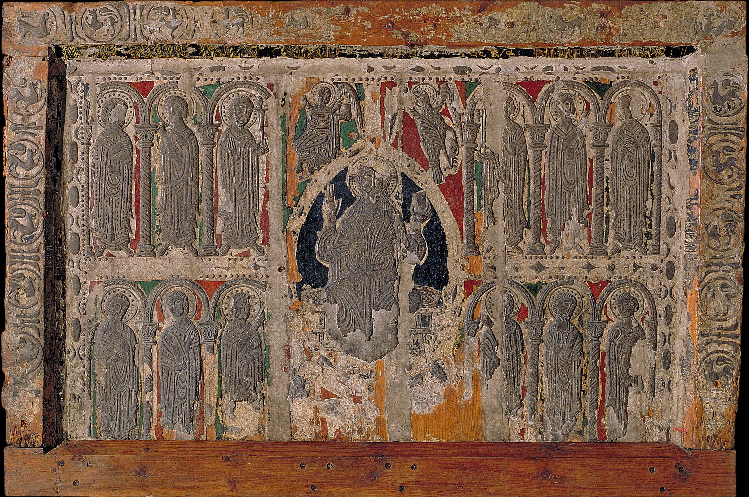 image for: Anònim. Catalunya. Taller de la Seu d'Urgell del 1200 - Frontal d'altar d'Esterri de Cardós - 1225