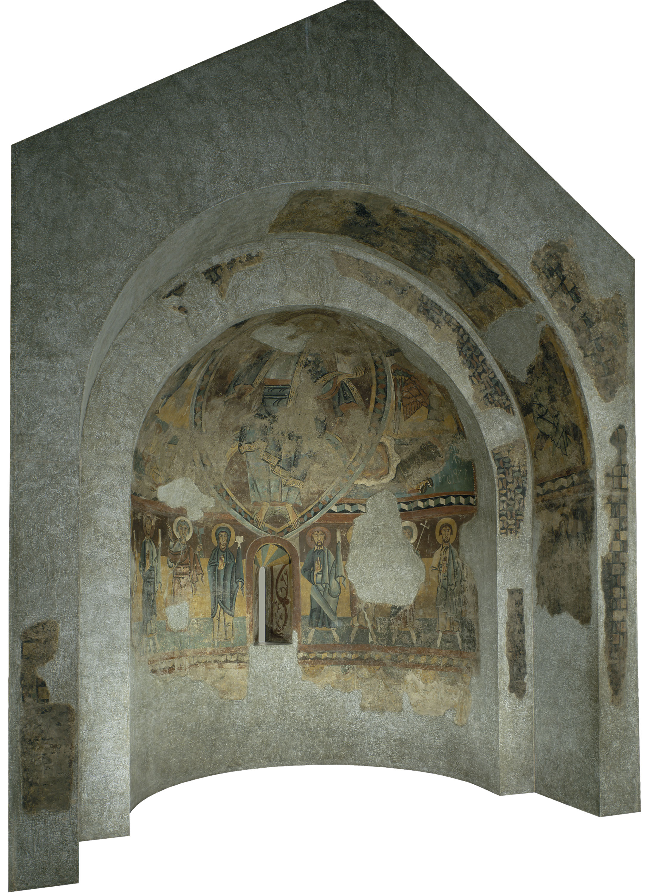 image for: Anònim. Catalunya - Pintures de Ginestarre - Segona meitat del segle XII