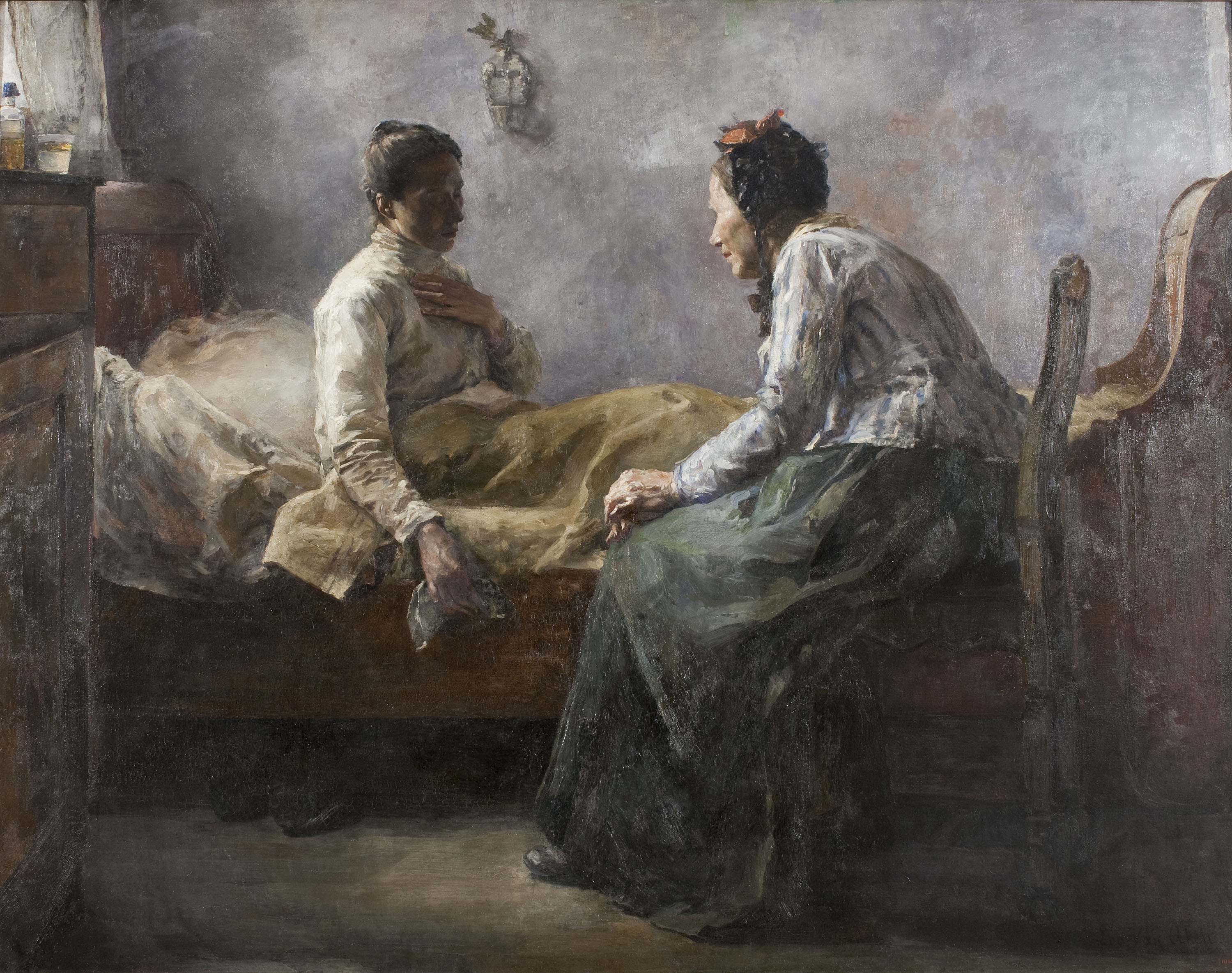 image for: Leo van Aken - Misèria humana - 1890