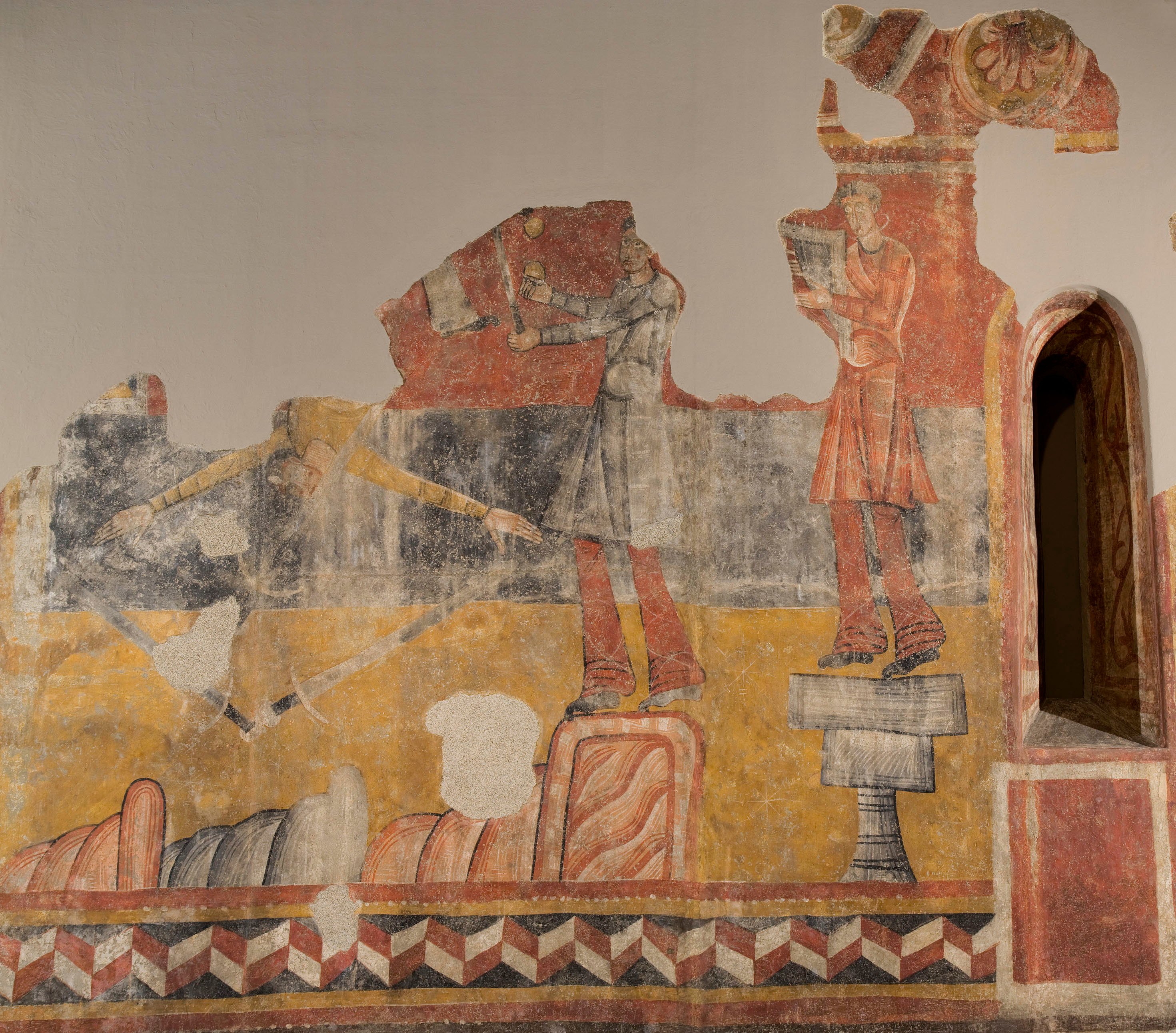 Mestre de Boí - Sants i joglars de Sant Joan de Boí - Cap a 1100 image for: Mestre de Boí - Sants i joglars de Sant Joan de Boí - Cap a 1100