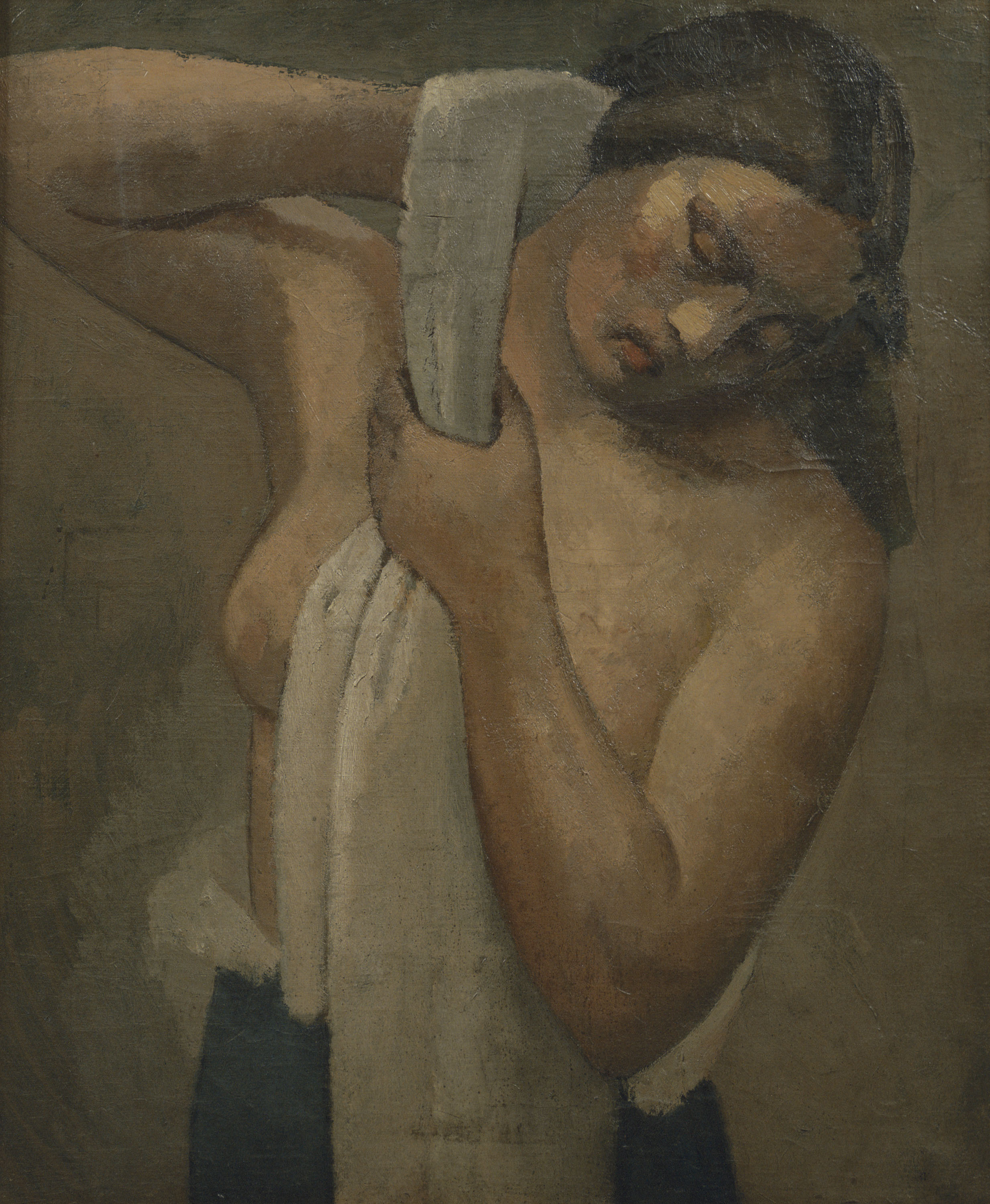 image for: Juli González - Noia rentant-se - Cap a 1920-1926