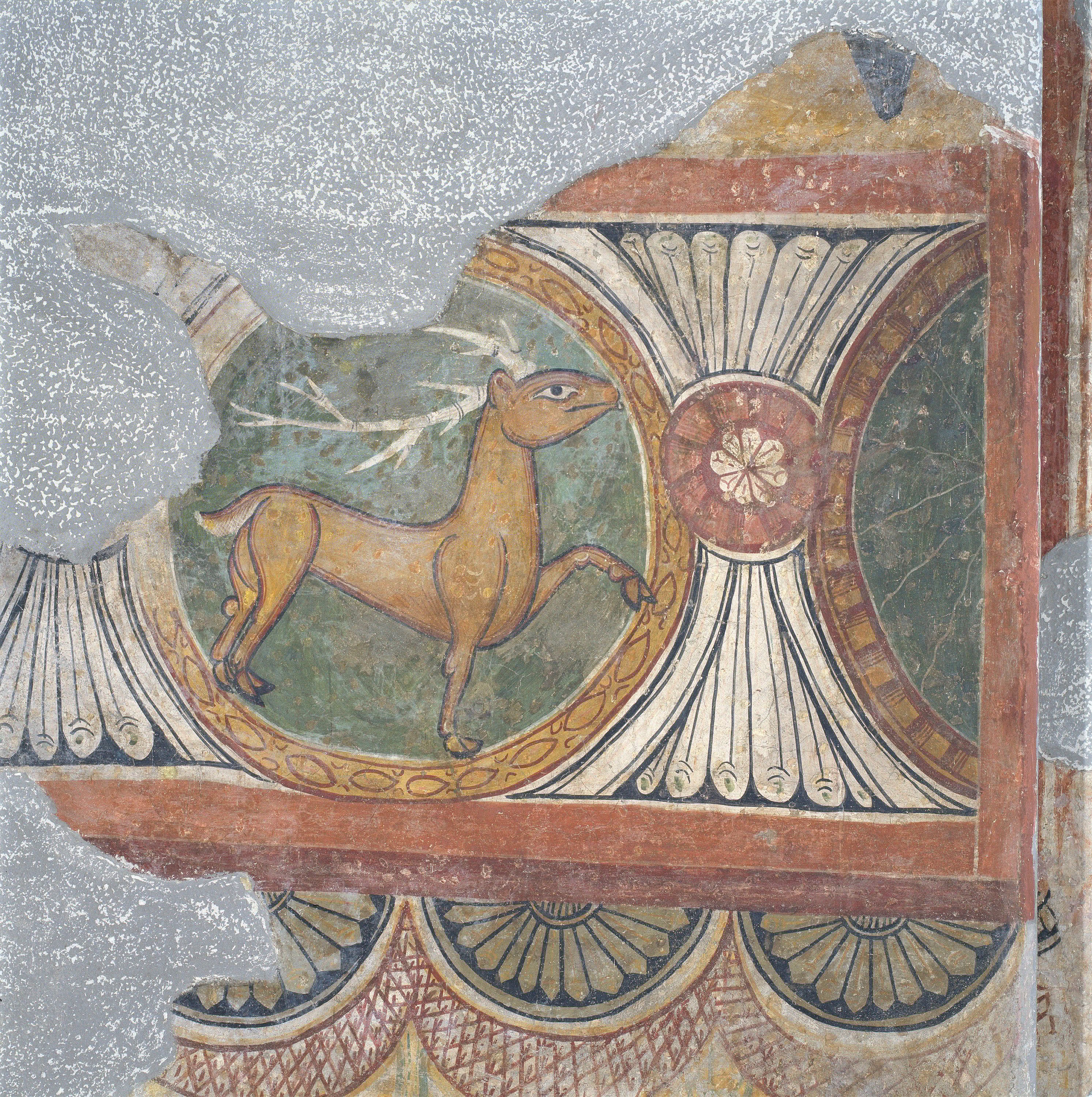 image for: Mestre de Santa Maria de Taüll - Arc del Tetramorf amb serafí i arcàngel de Santa Maria de Taüll - Cap a 1123 [1]