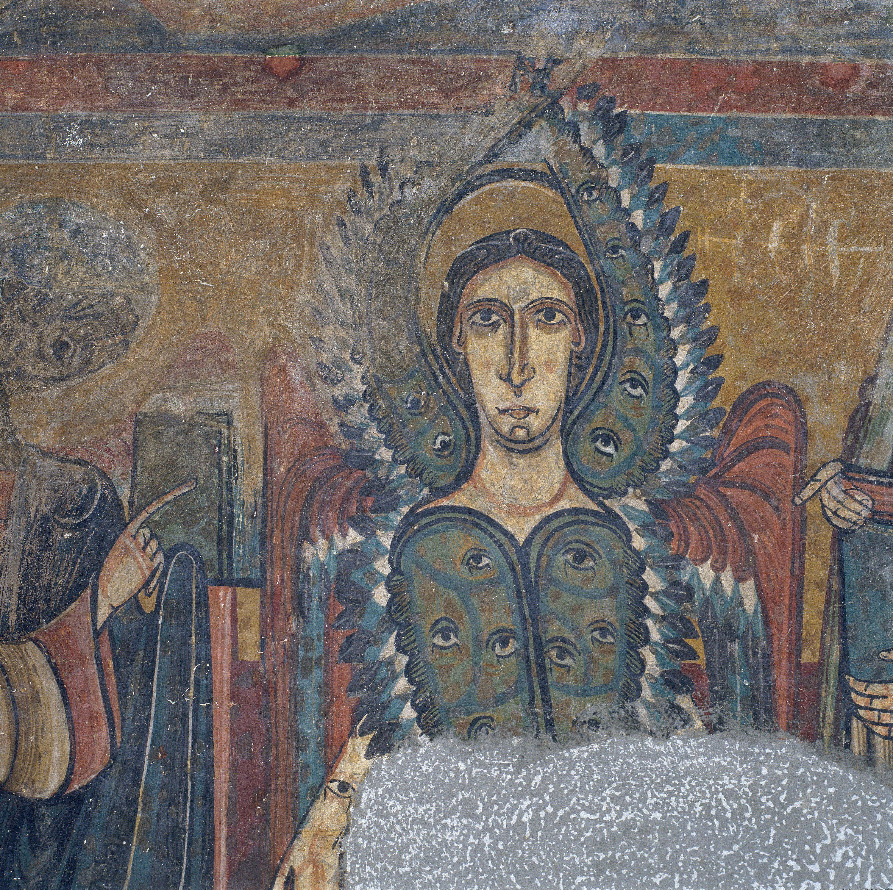 image for: Mestre de Santa Maria de Taüll - Arc del Tetramorf amb serafí i arcàngel de Santa Maria de Taüll - Cap a 1123 [2]