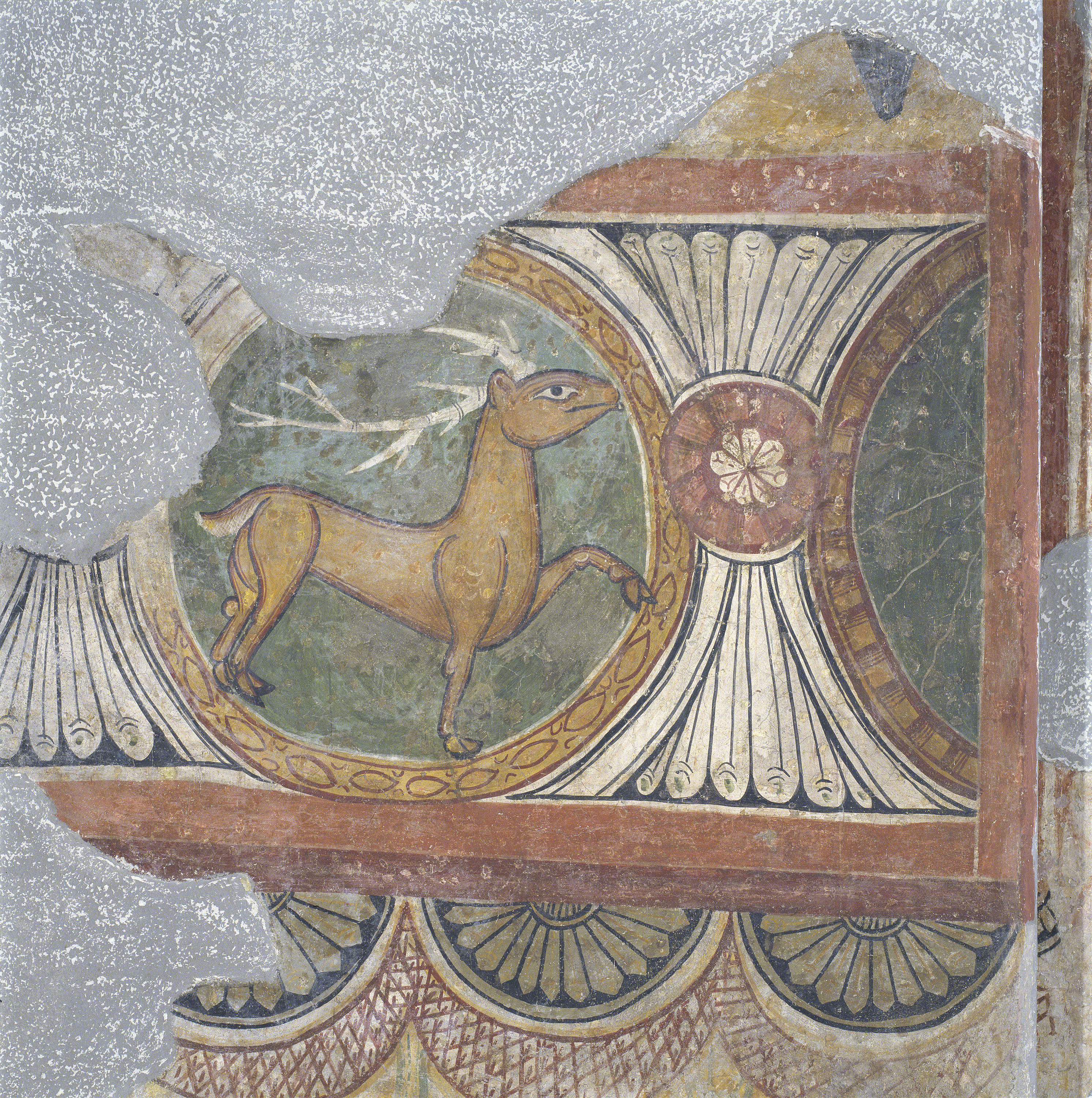 image for: Mestre de Santa Maria de Taüll - Arc del Tetramorf amb serafí i arcàngel de Santa Maria de Taüll - Cap a 1123 [1]