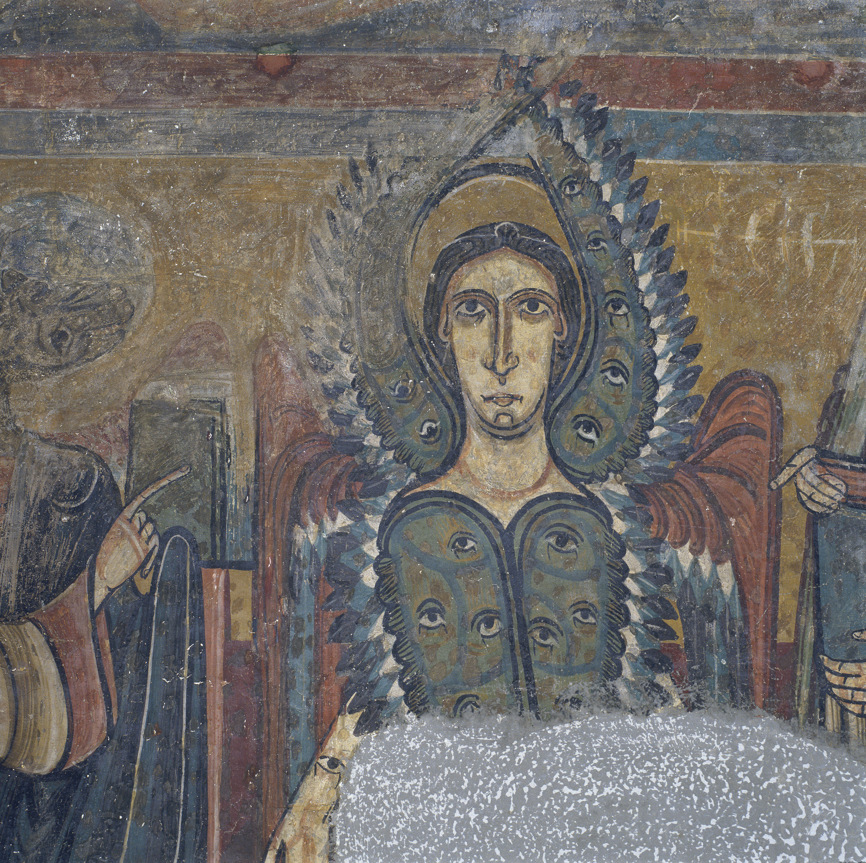 image for: Mestre de Santa Maria de Taüll - Arc del Tetramorf amb serafí i arcàngel de Santa Maria de Taüll - Cap a 1123 [2]