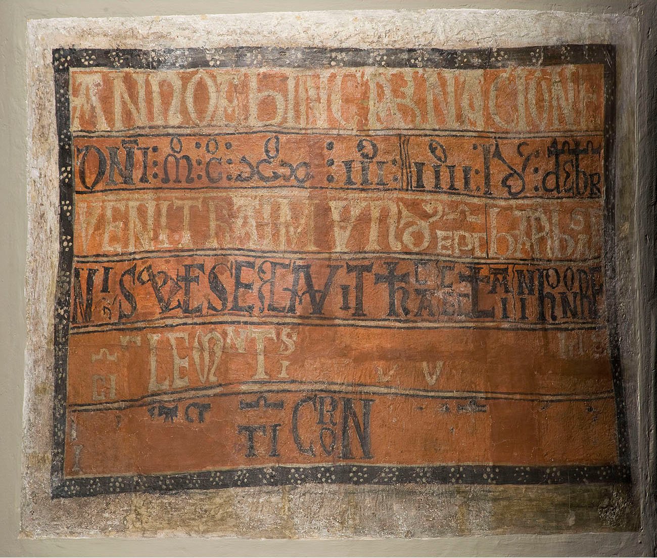 image for: Mestre de Taüll - Inscripció de consagració de Sant Climent de Taüll - Cap a 1123