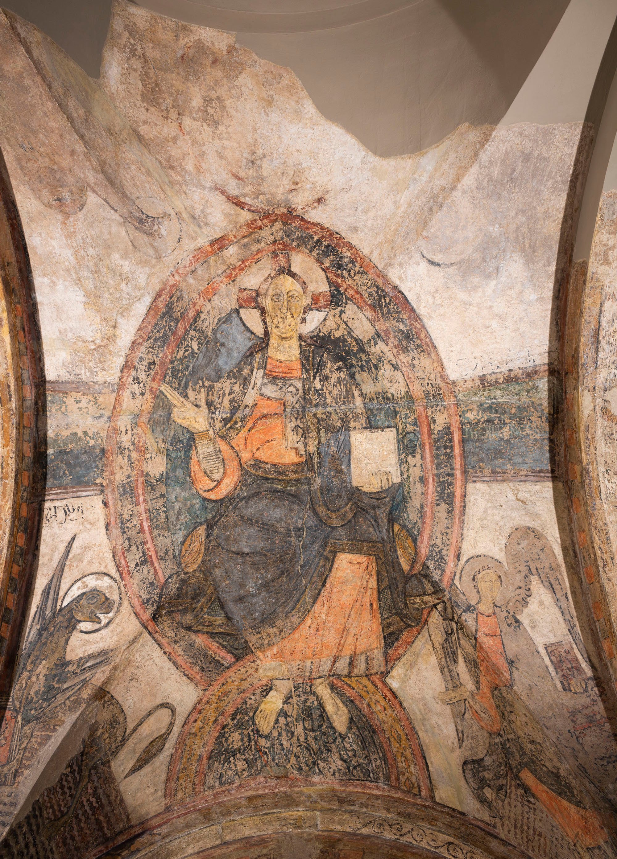 image for: Anònim. Catalunya - Maiestas Domini i Tetramorf de Cardona - Cap a 1200