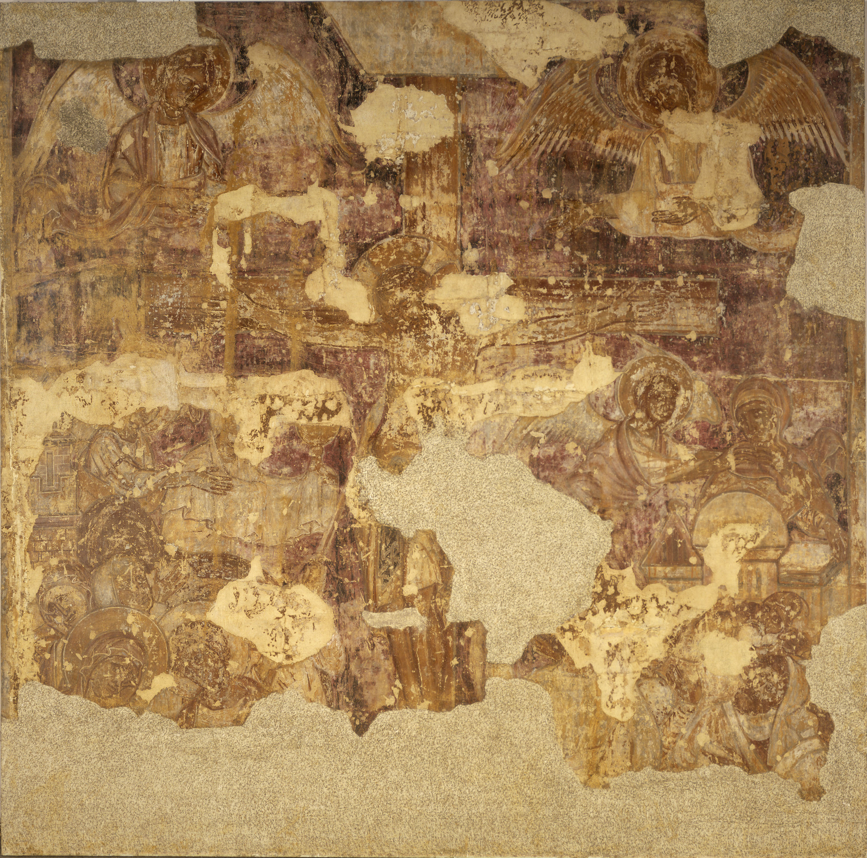 image for: Mestre de la sala capitular de Sixena - Crucifixió, de la sala capitular de Sixena - Entre 1196-1208