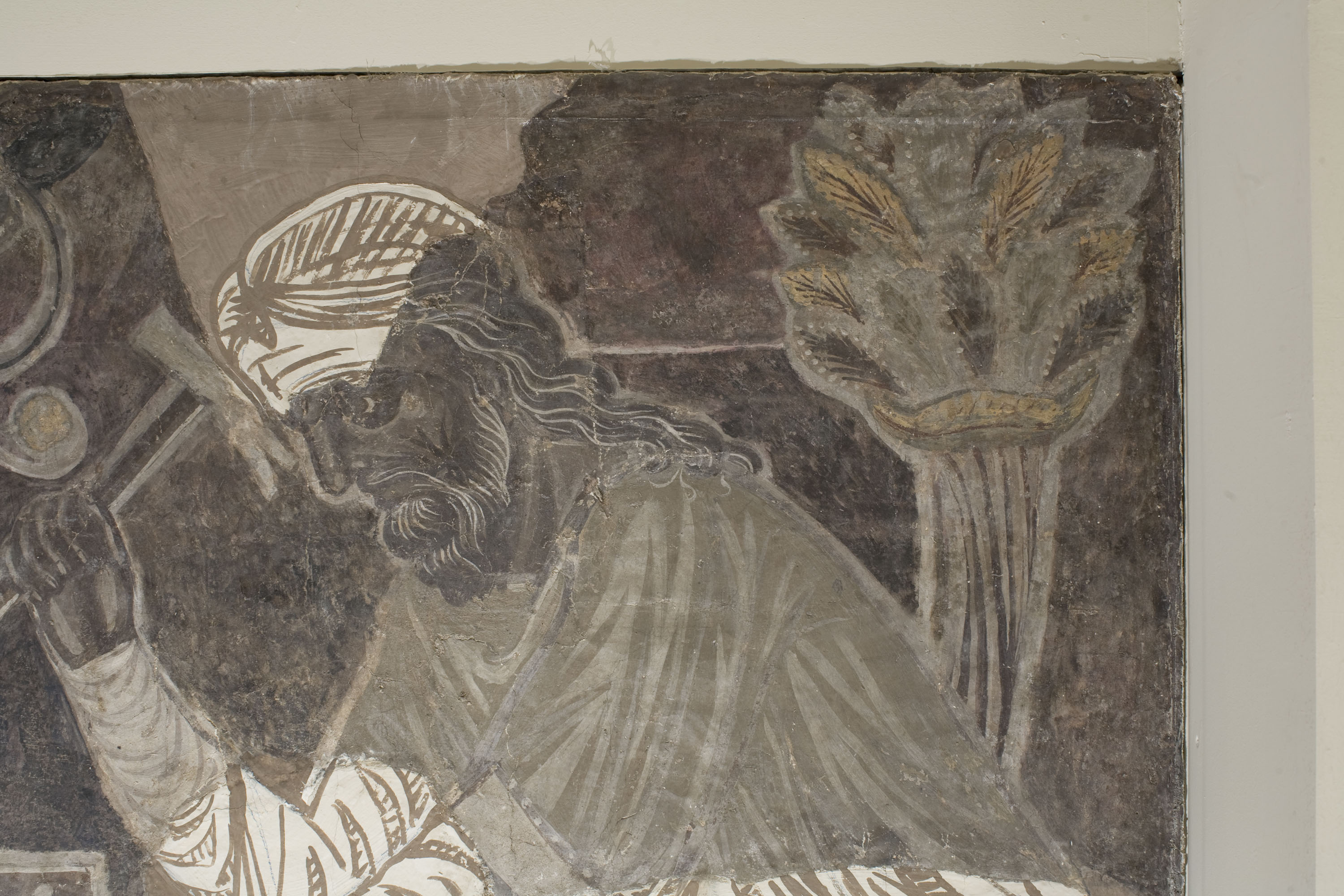 image for: Mestre de la sala capitular de Sixena - Noè construeix l'arca, de la sala capitular de Sixena - Entre 1196-1208 [1]