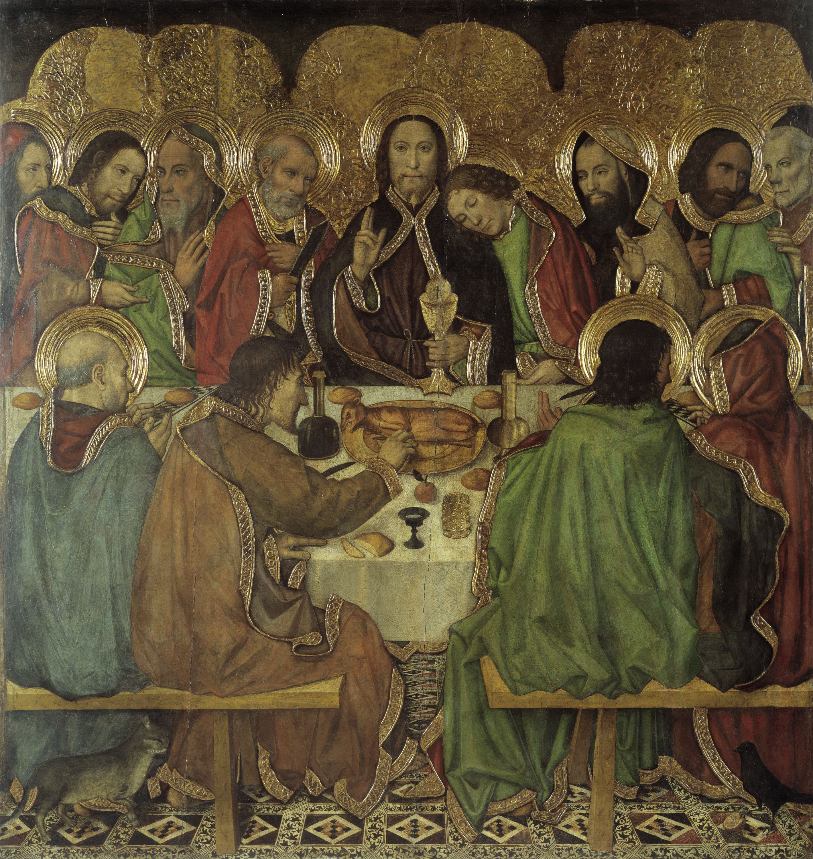 image for: Jaume Huguet - Sant Sopar - Cap a 1463-1470/1475