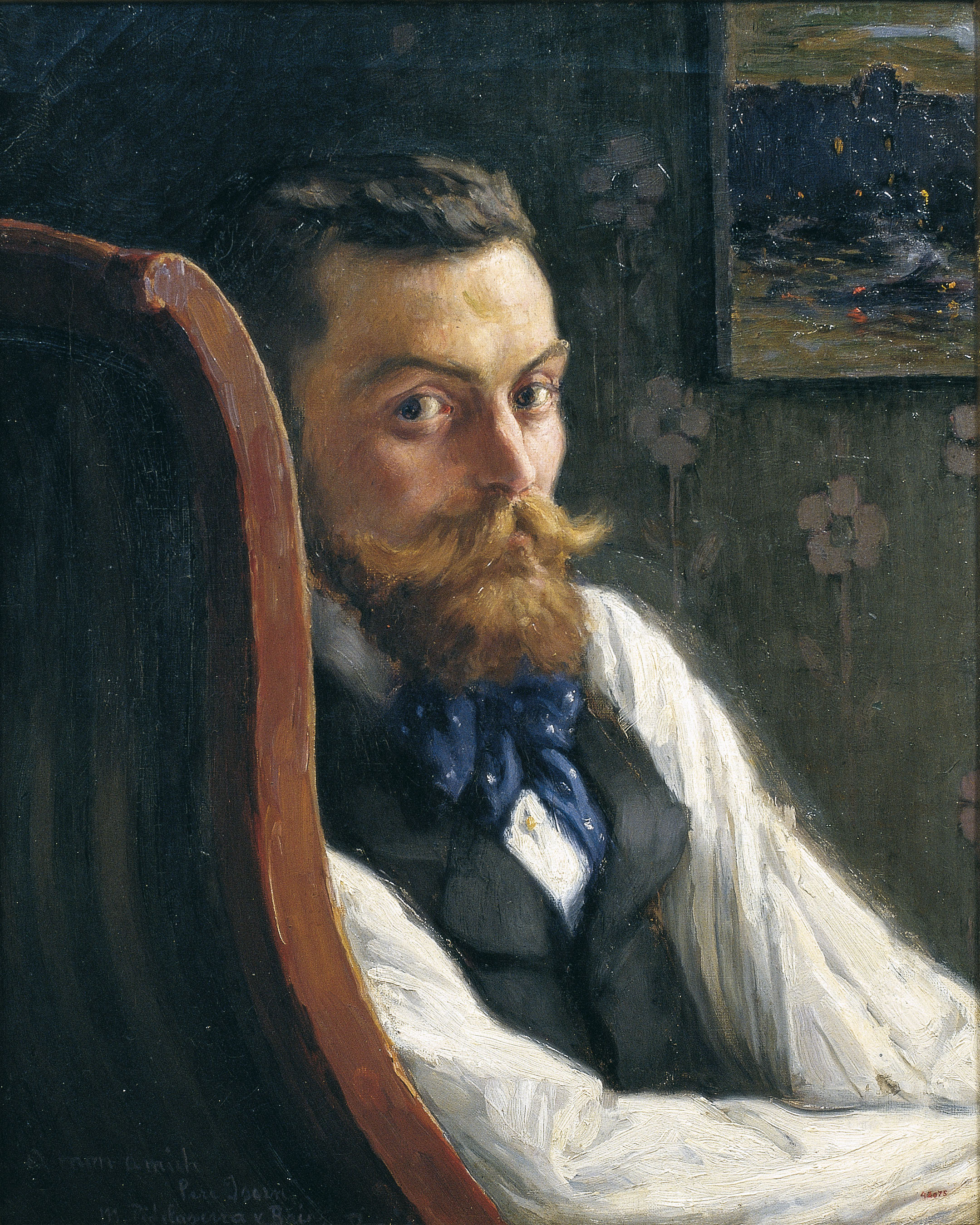 image for: Marià Pidelaserra - Retrat del pintor Pere Ysern - París, 1900