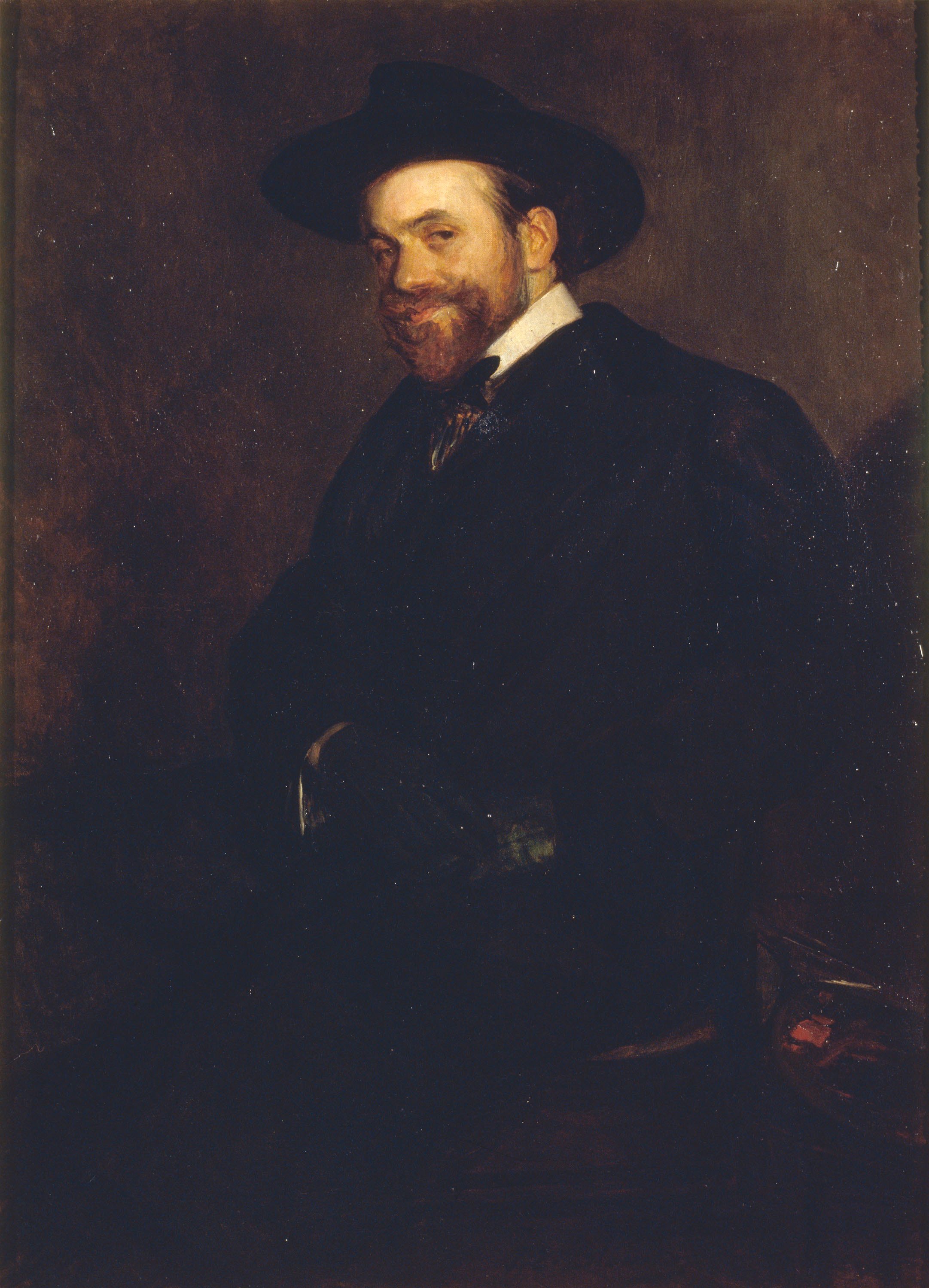 image for: Jacques-Émile Blanche - Retrat del pintor Josep Maria Sert - Cap a 1903