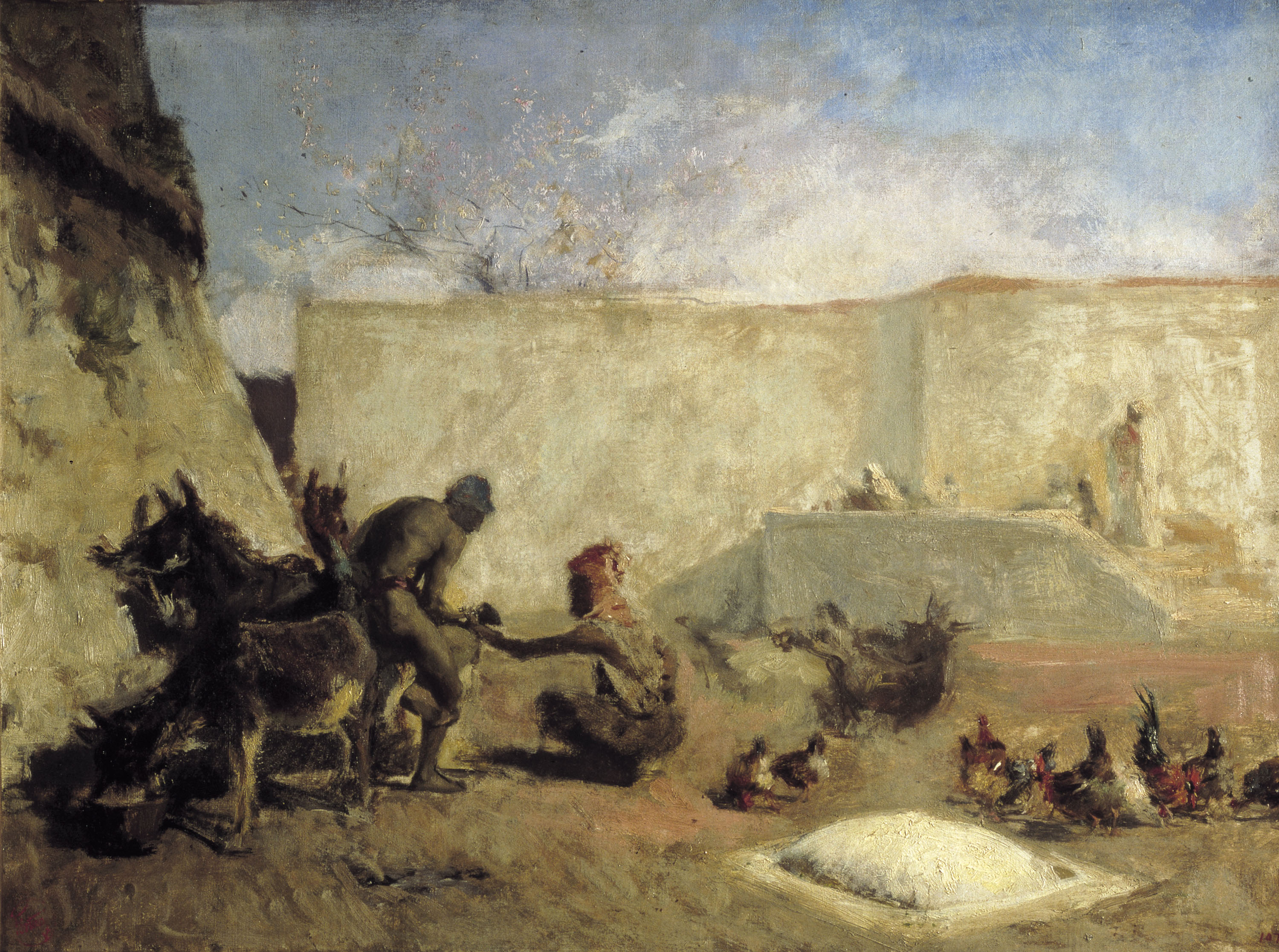 image for: Marià Fortuny - Ferrador marroquí - Cap a 1870