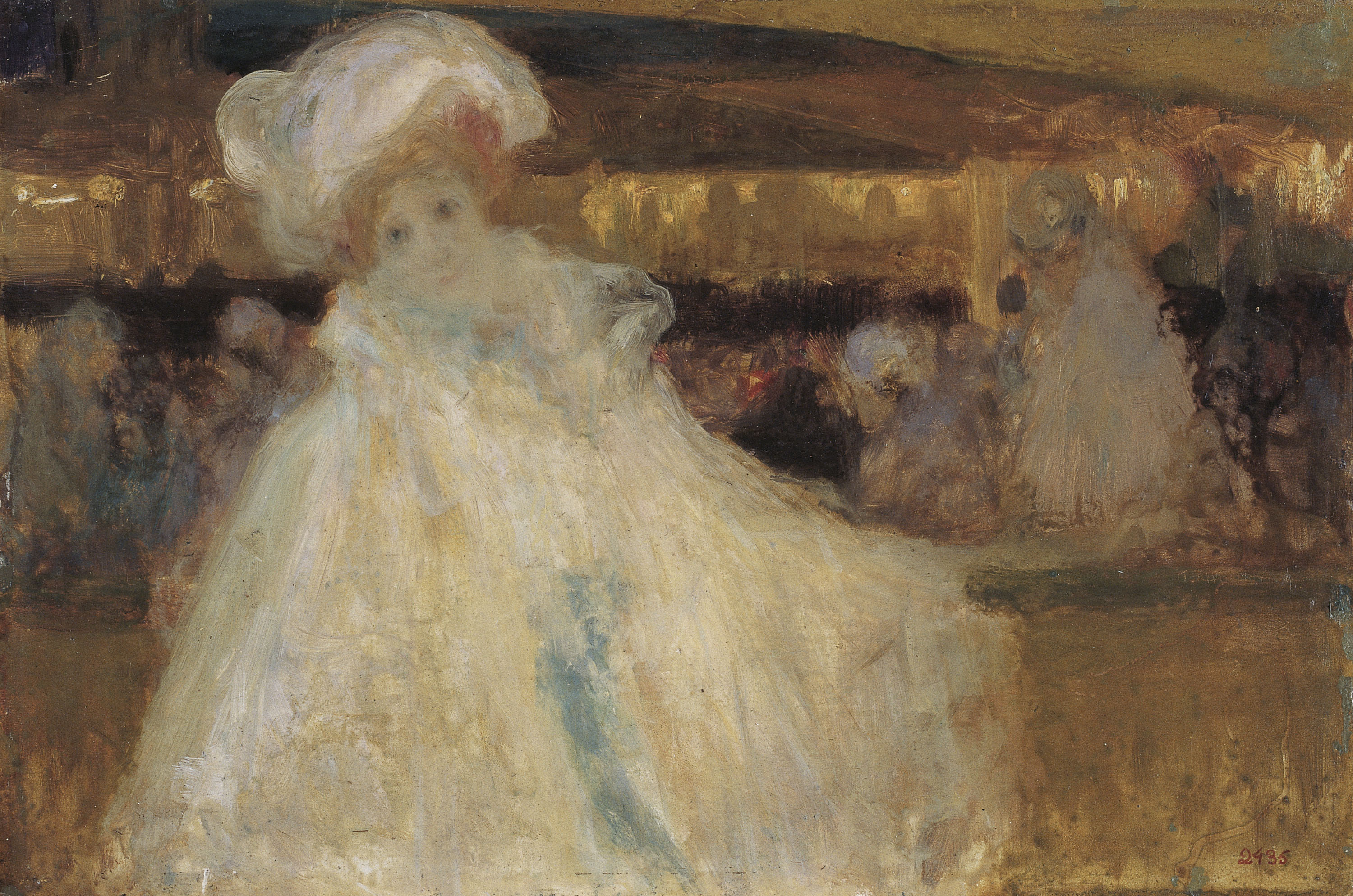 image for: Hermen Anglada Camarasa - Nocturn de París - Cap a 1900