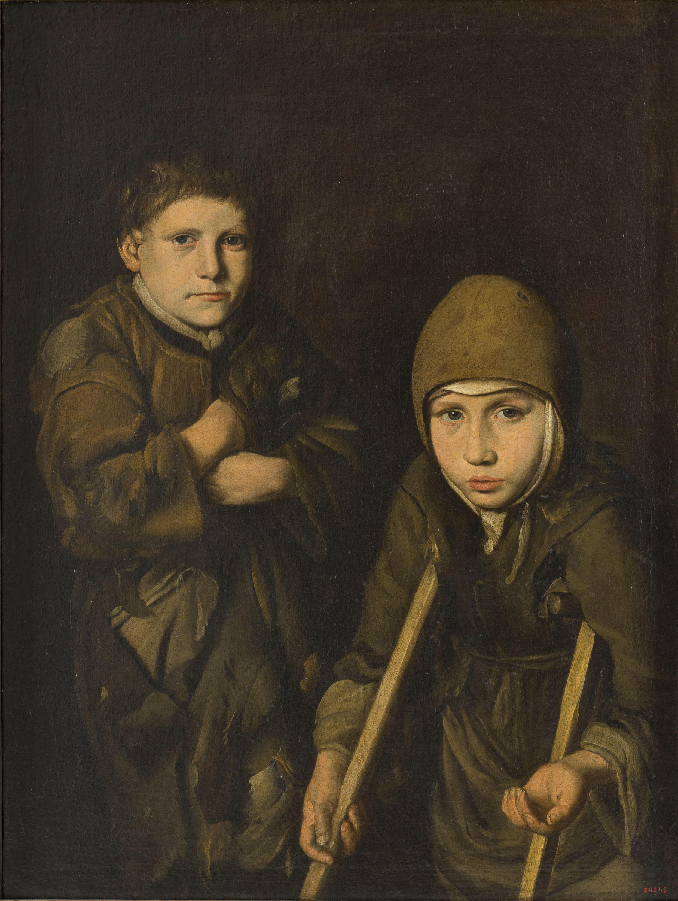 image for: Mestre de la tela jeans - Nens captaires - Entre 1680-1700