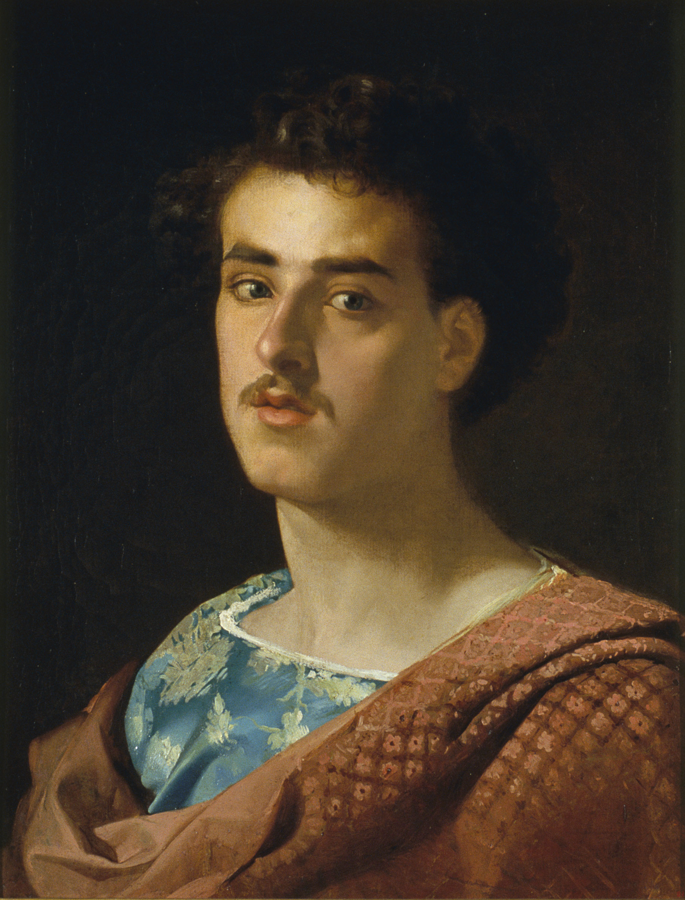 image for: Marià Fortuny - Autoretrat - Roma, cap a 1858