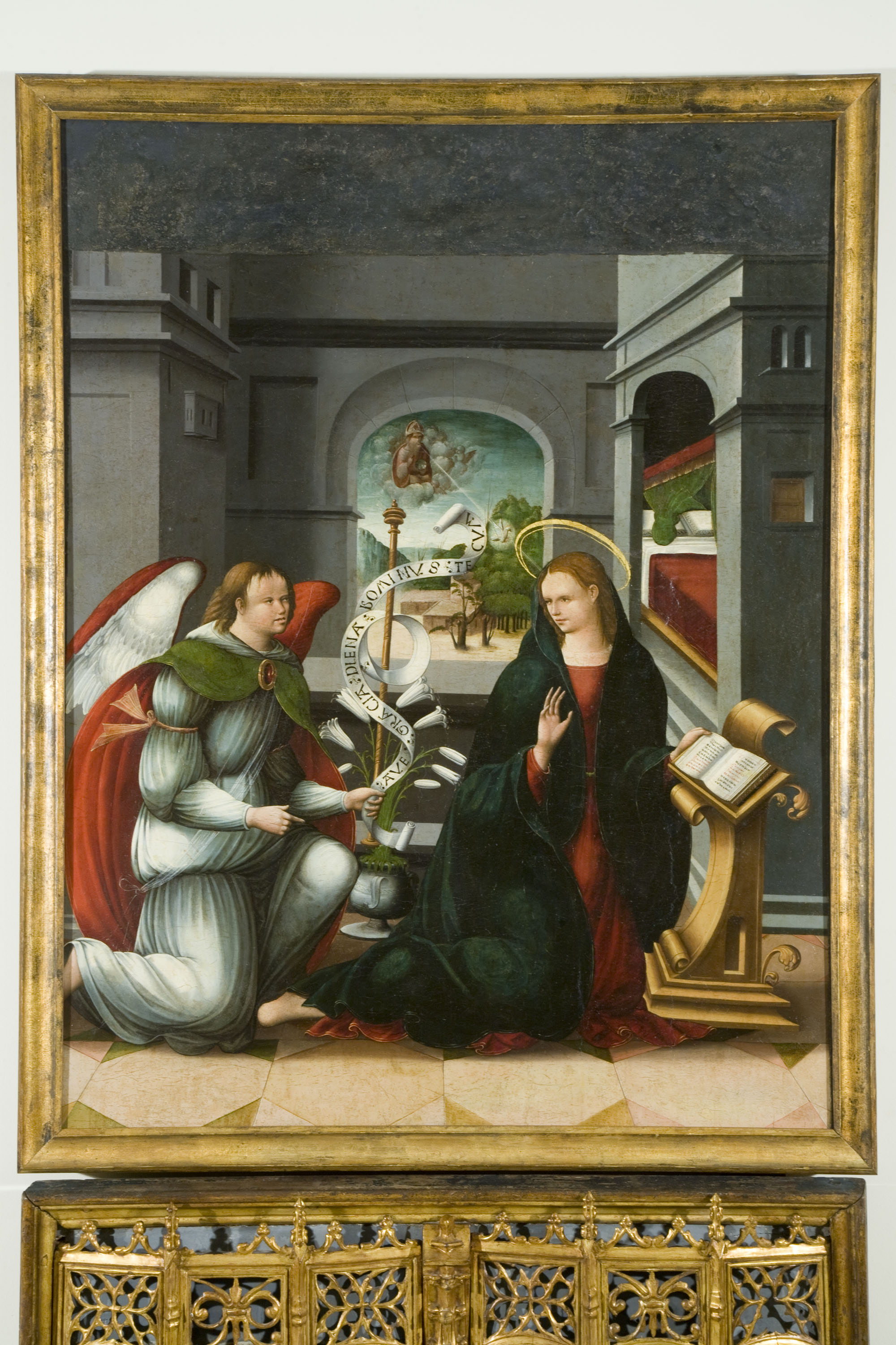 image for: Andrés de Melgar (Mestre de Támara) - Anunciació - 1530-1537