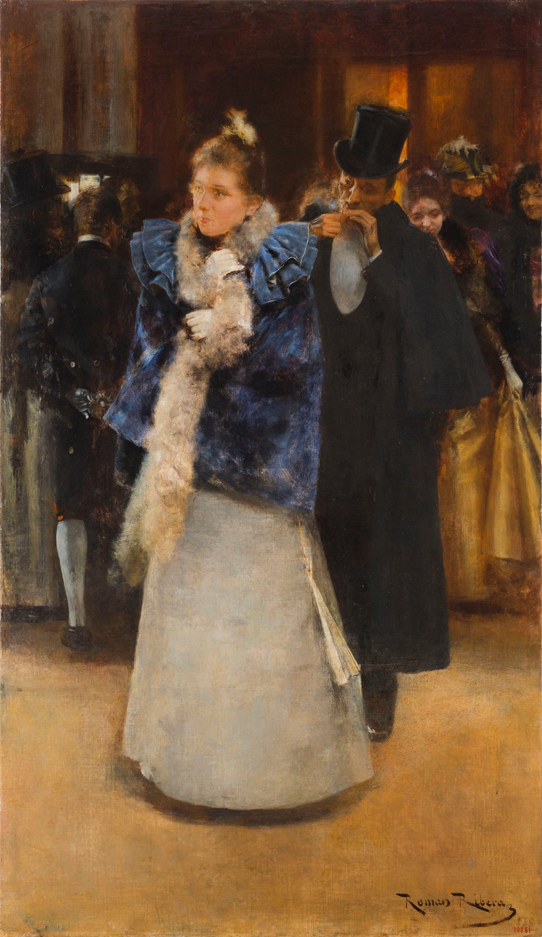 image for: Romà Ribera - Sortida del ball - Cap a 1894
