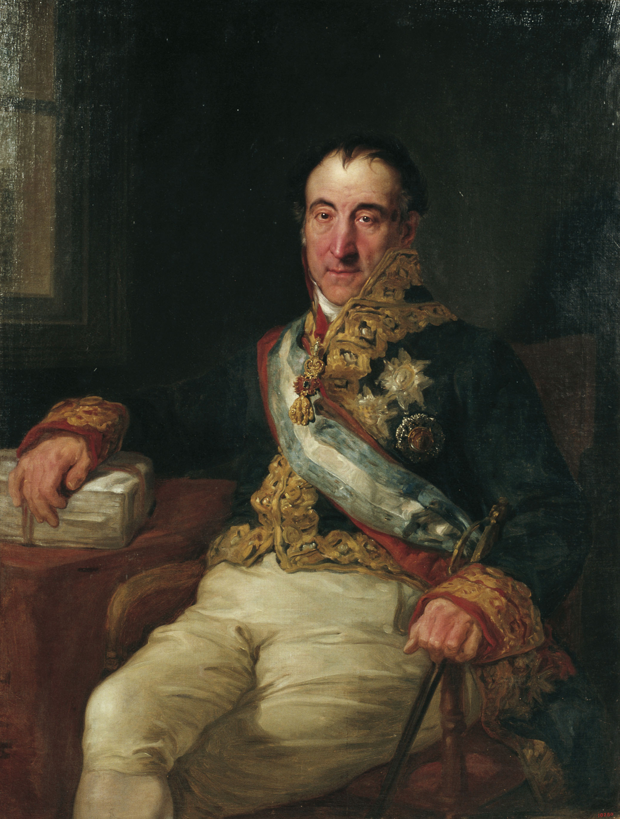 image for: Vicent López Portaña - Retrat del marquès de Labrador, ambaixador espanyol al Congrés de Viena de 1814-1815 - Madrid, cap a 1833-1834