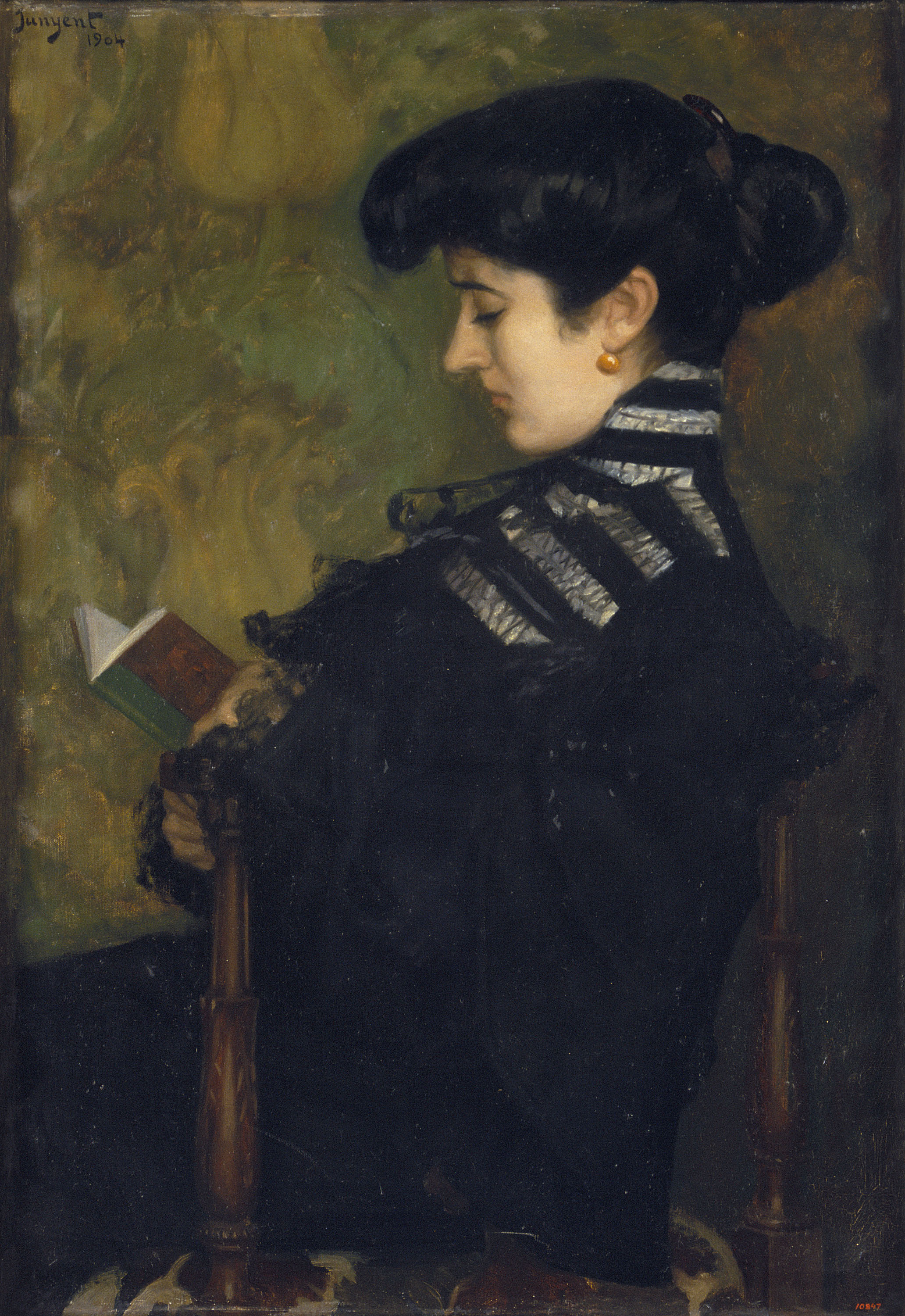 image for: Sebastià Junyent - Dona llegint - 1904