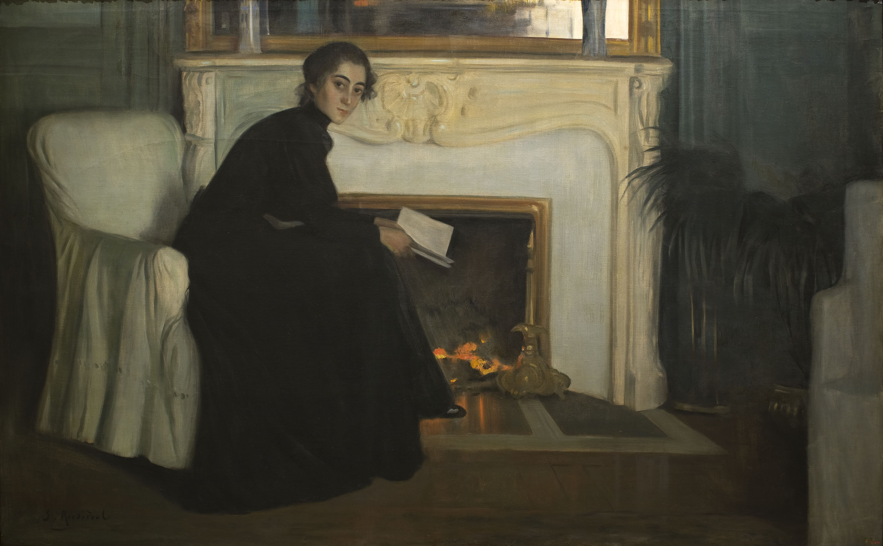 image for: Santiago Rusiñol - Novel·la romàntica - París, 1894