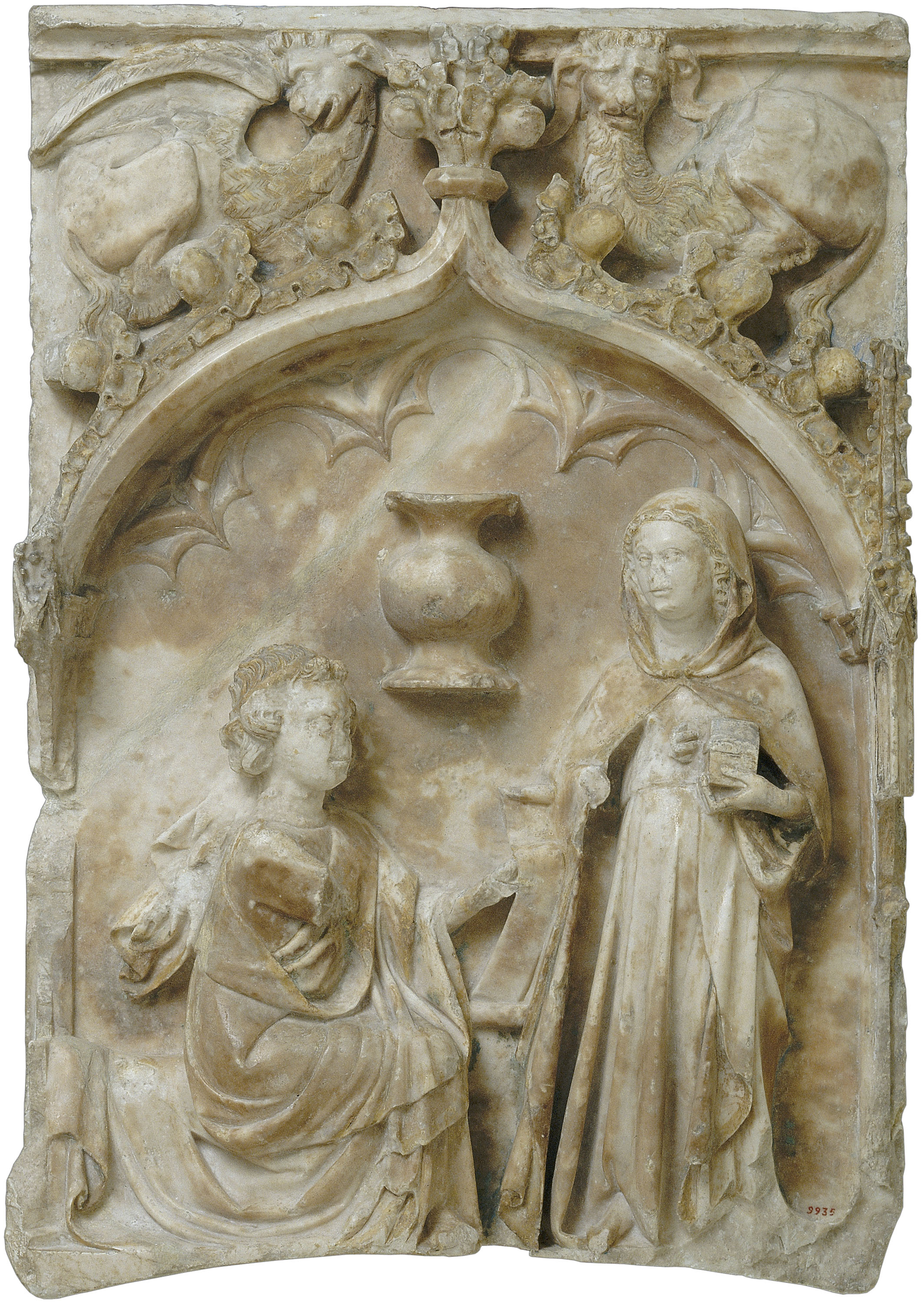 image for: Jaume Cascalls - Anunciació - Mitjan segle XIV