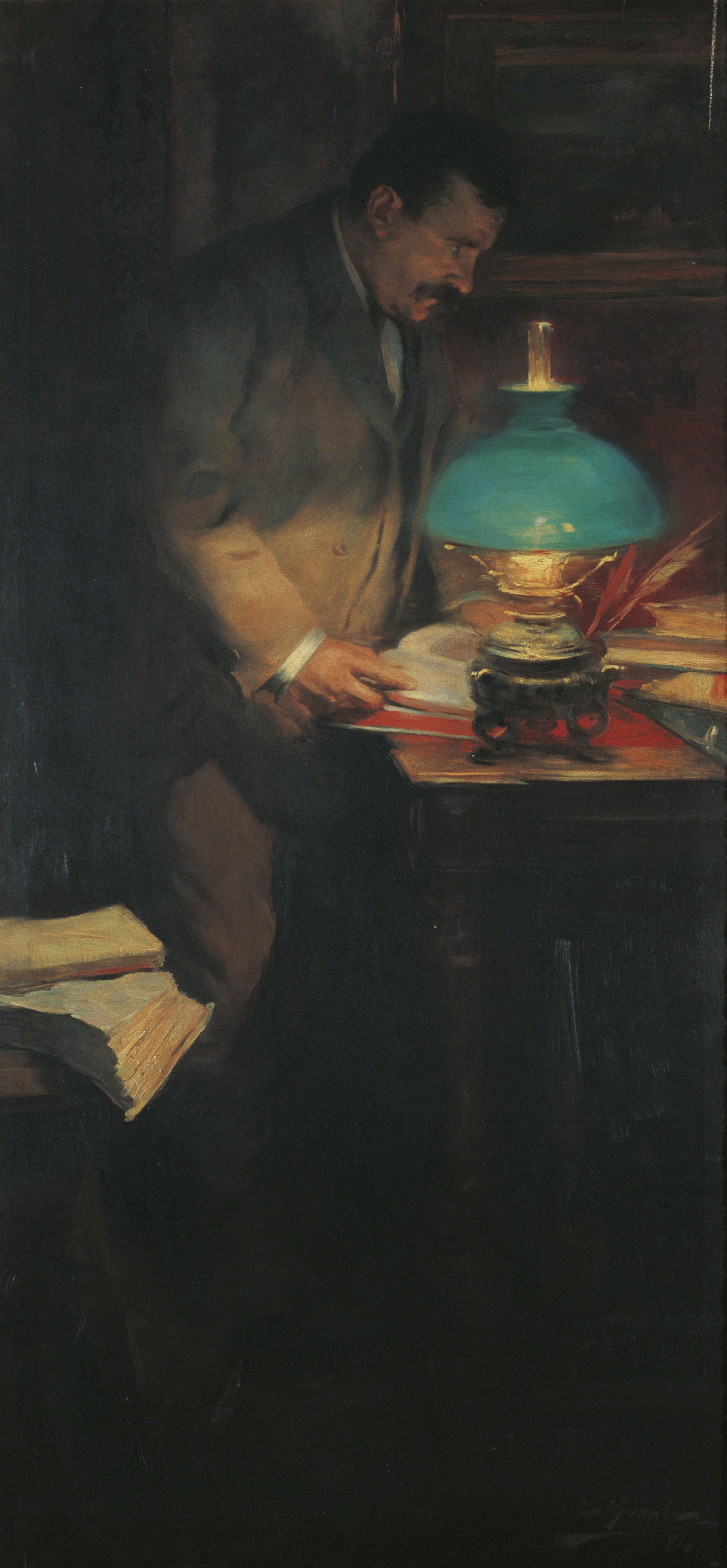 image for: Lluís Graner - Retrat del crític d'art i escriptor Raimon Casellas - 1894