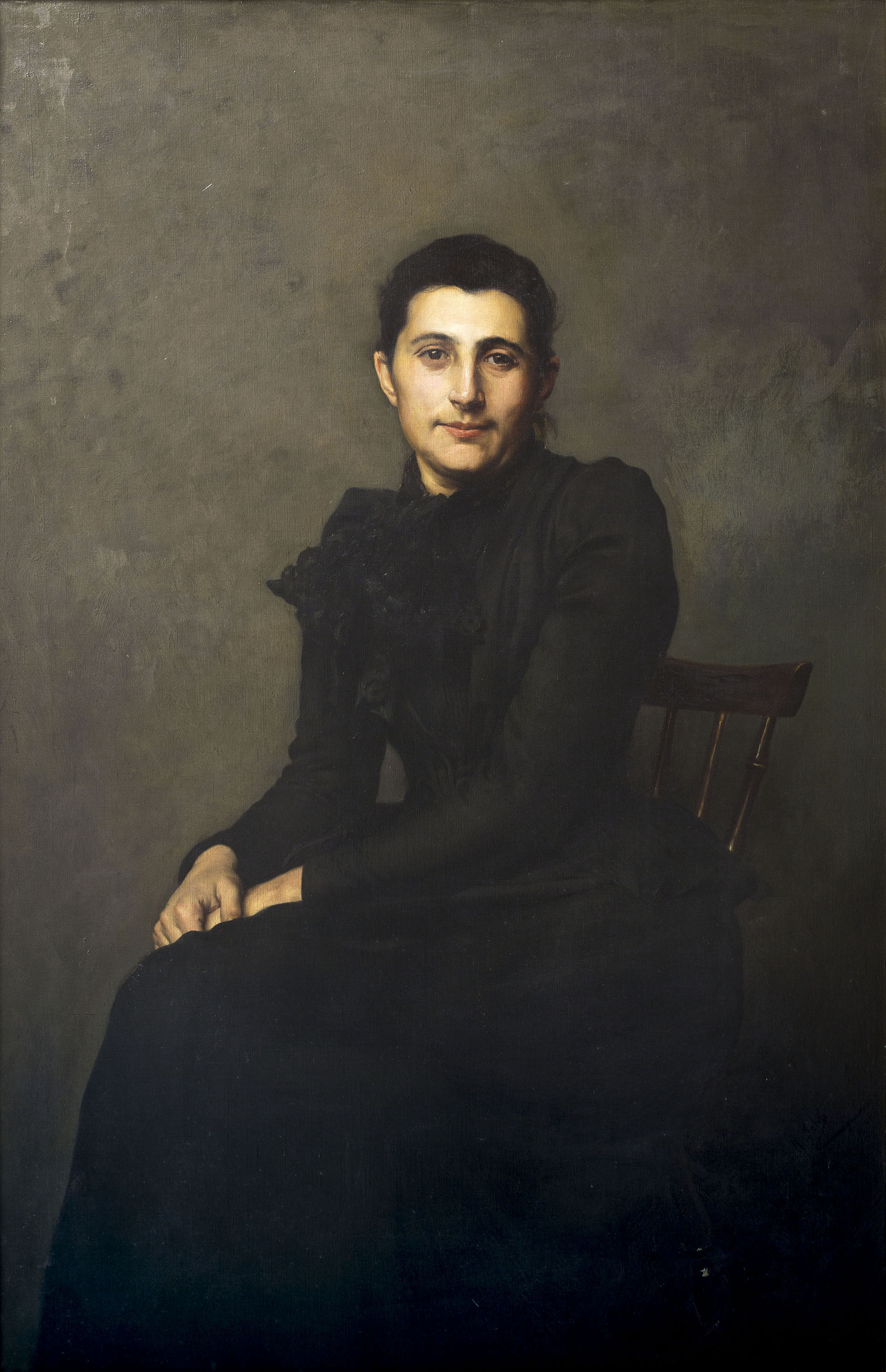 image for: Miquel Carbonell - Retrat d'Escolàstica Rodon i Pujol, esposa del pintor - 1894