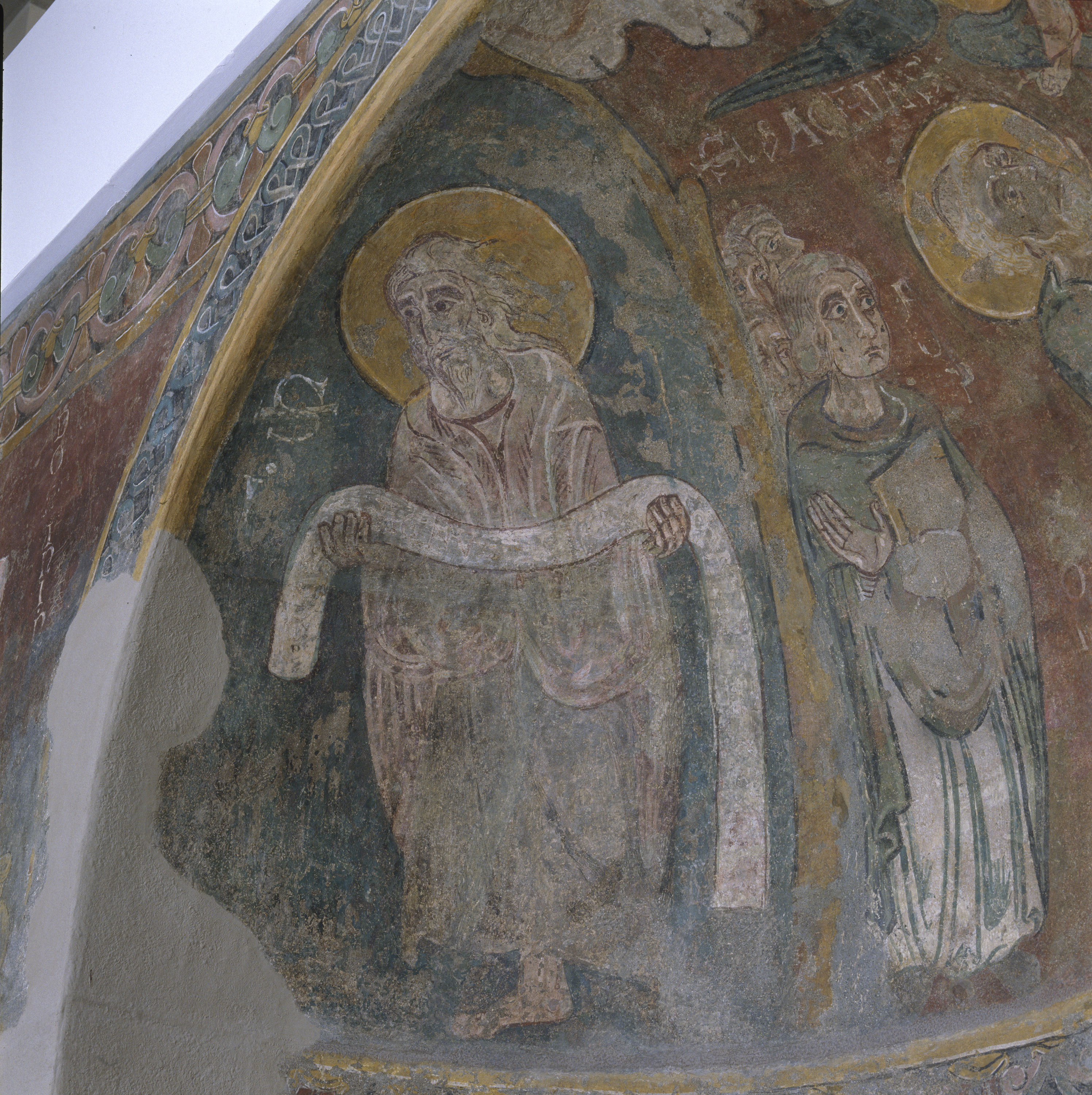 image for: Mestre de Sant Esteve d'Andorra - Fornícula i fragment del mur nord de Sant Esteve d'Andorra - Cap a 1200-1210 [4]