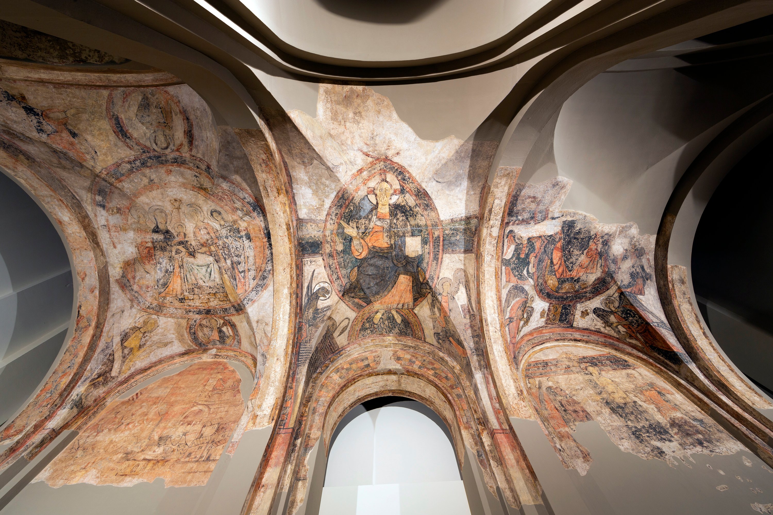 Anònim. Catalunya - Pintures del nàrtex de Cardona - Cap a 1200 image for: Anònim. Catalunya - Pintures del nàrtex de Cardona - Cap a 1200