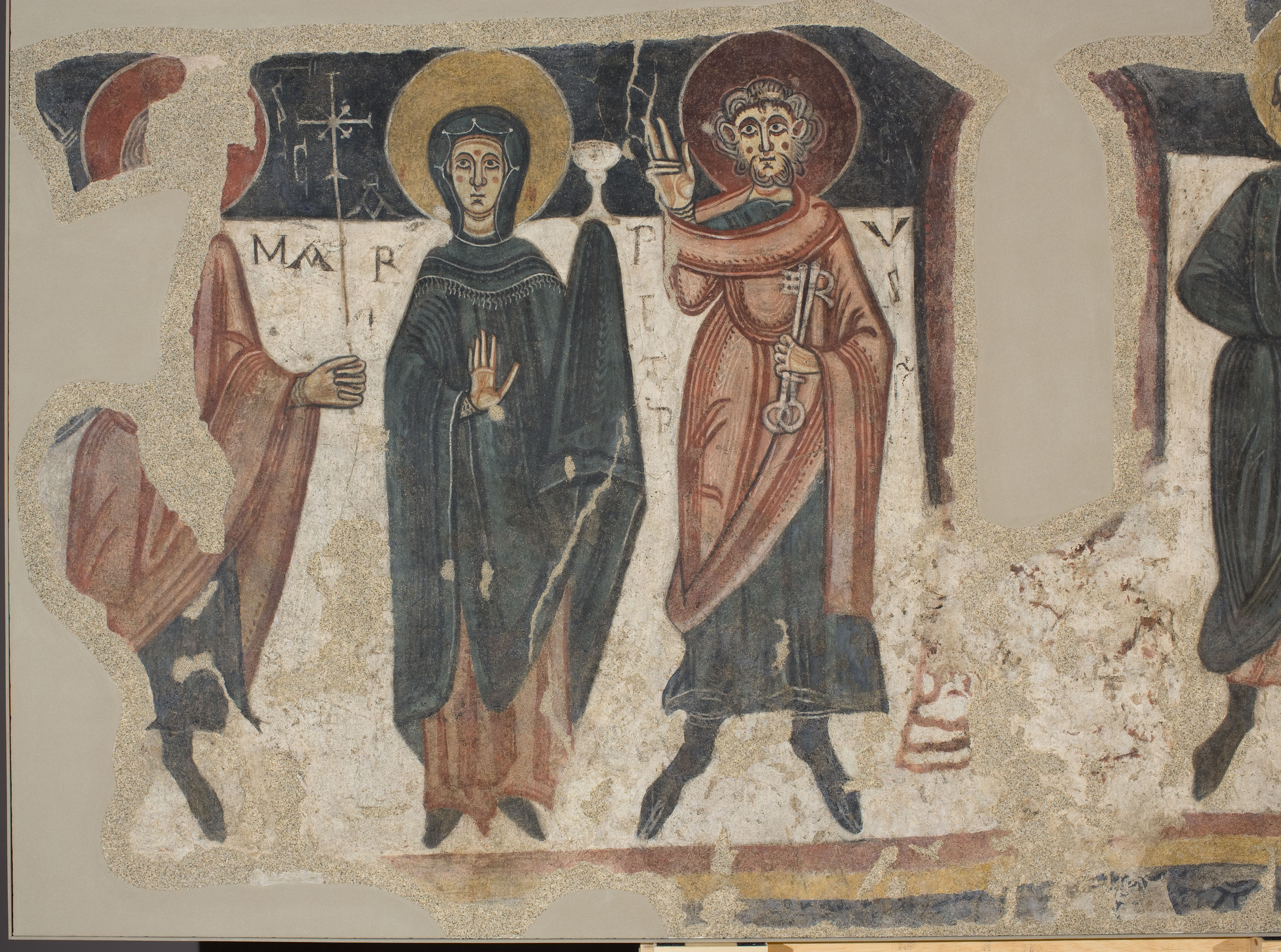 image for: Mestre de Santa Coloma d'Andorra - Apostolat de Sant Romà de les Bons - Cap a 1164 [1]