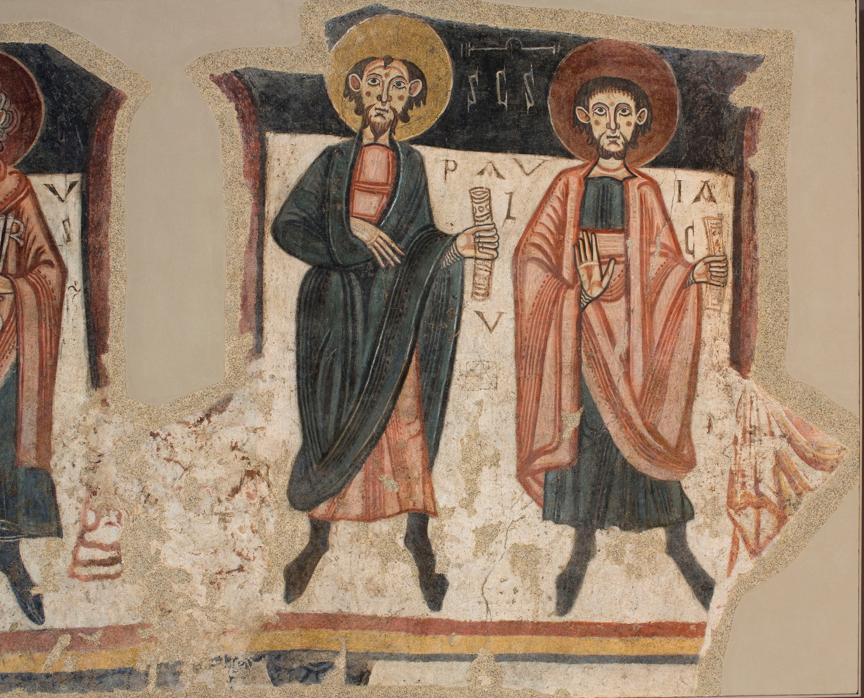 image for: Mestre de Santa Coloma d'Andorra - Apostolat de Sant Romà de les Bons - Cap a 1164 [2]