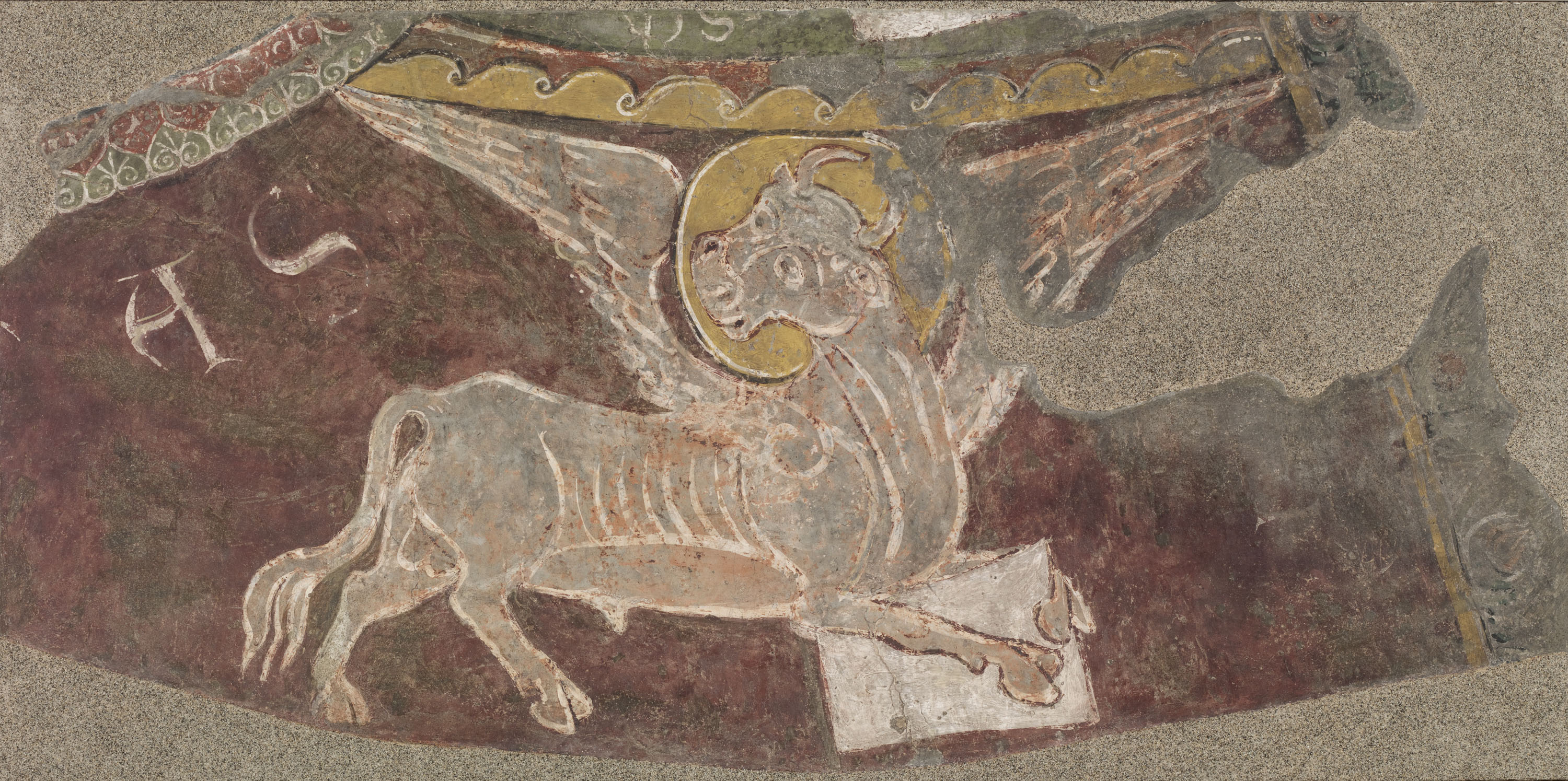 image for: Mestre de Sant Esteve d'Andorra - Brau alat de Lluc de Sant Esteve d'Andorra - Cap a 1200-1210