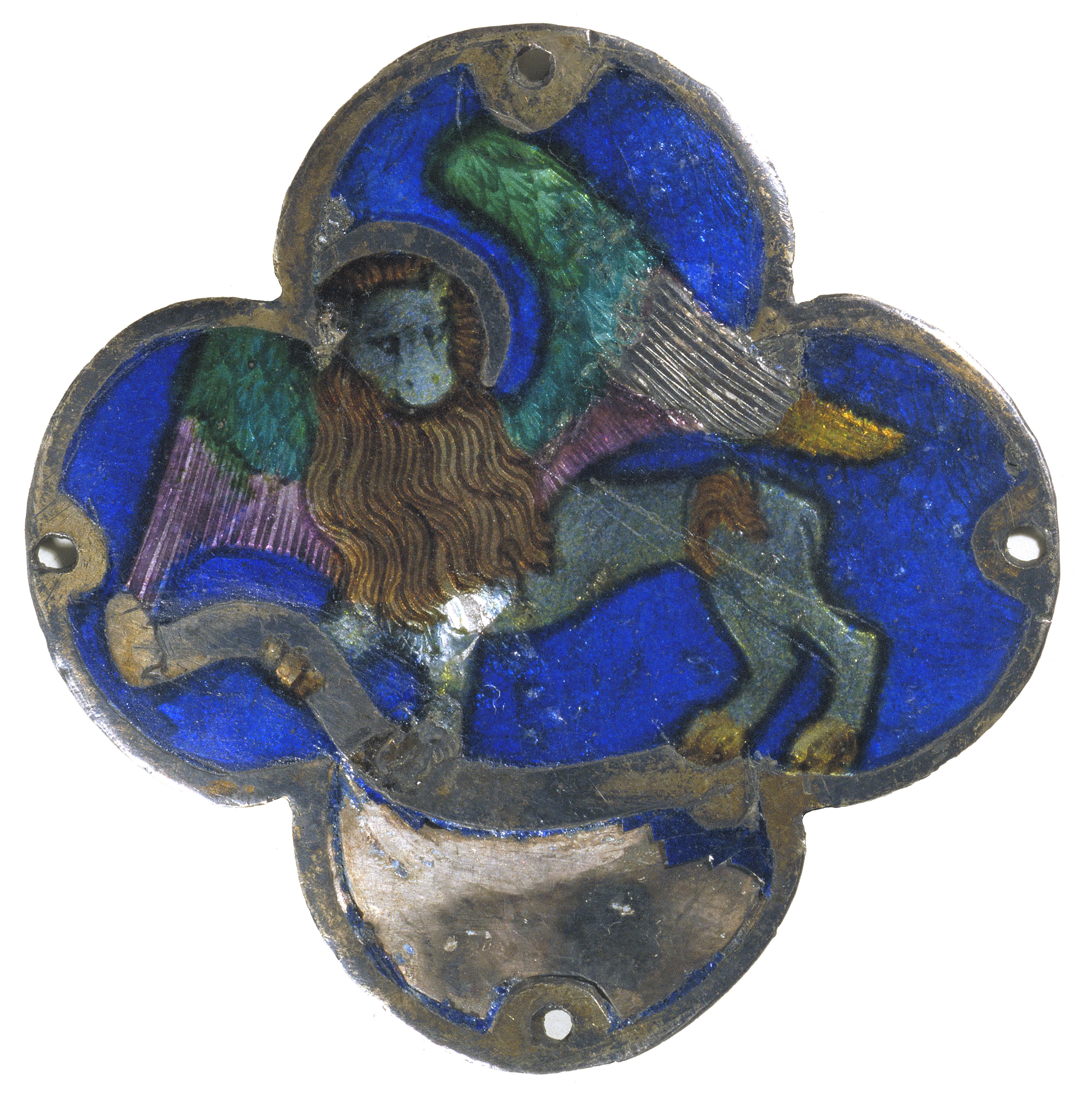 image for: Anònim. Catalunya. Barcelona - Lleó, símbol de l'evangelista sant Marc - Cap a 1400