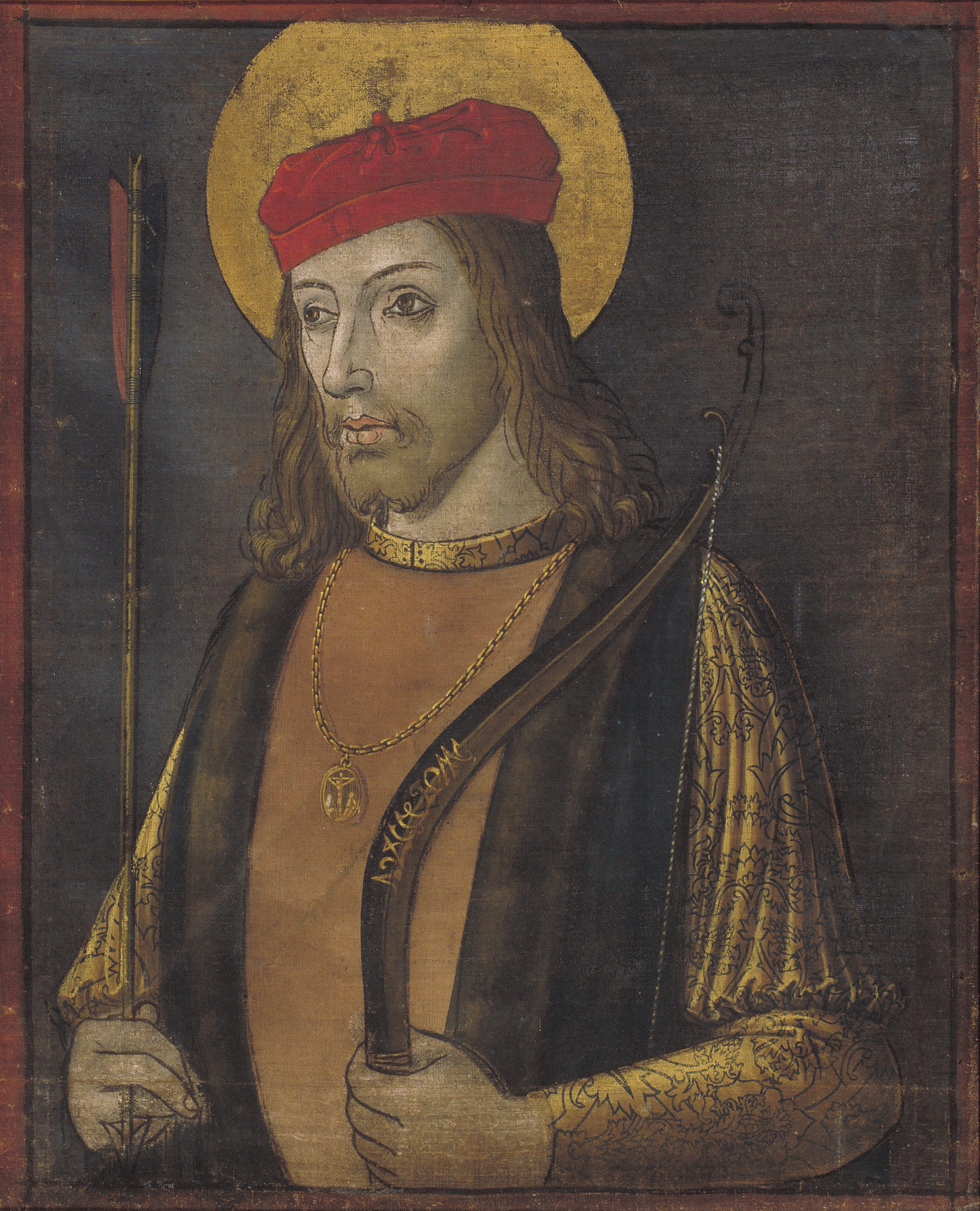 image for: Mestre de la Seu d'Urgell - Sant Sebastià - Cap a 1495-1498