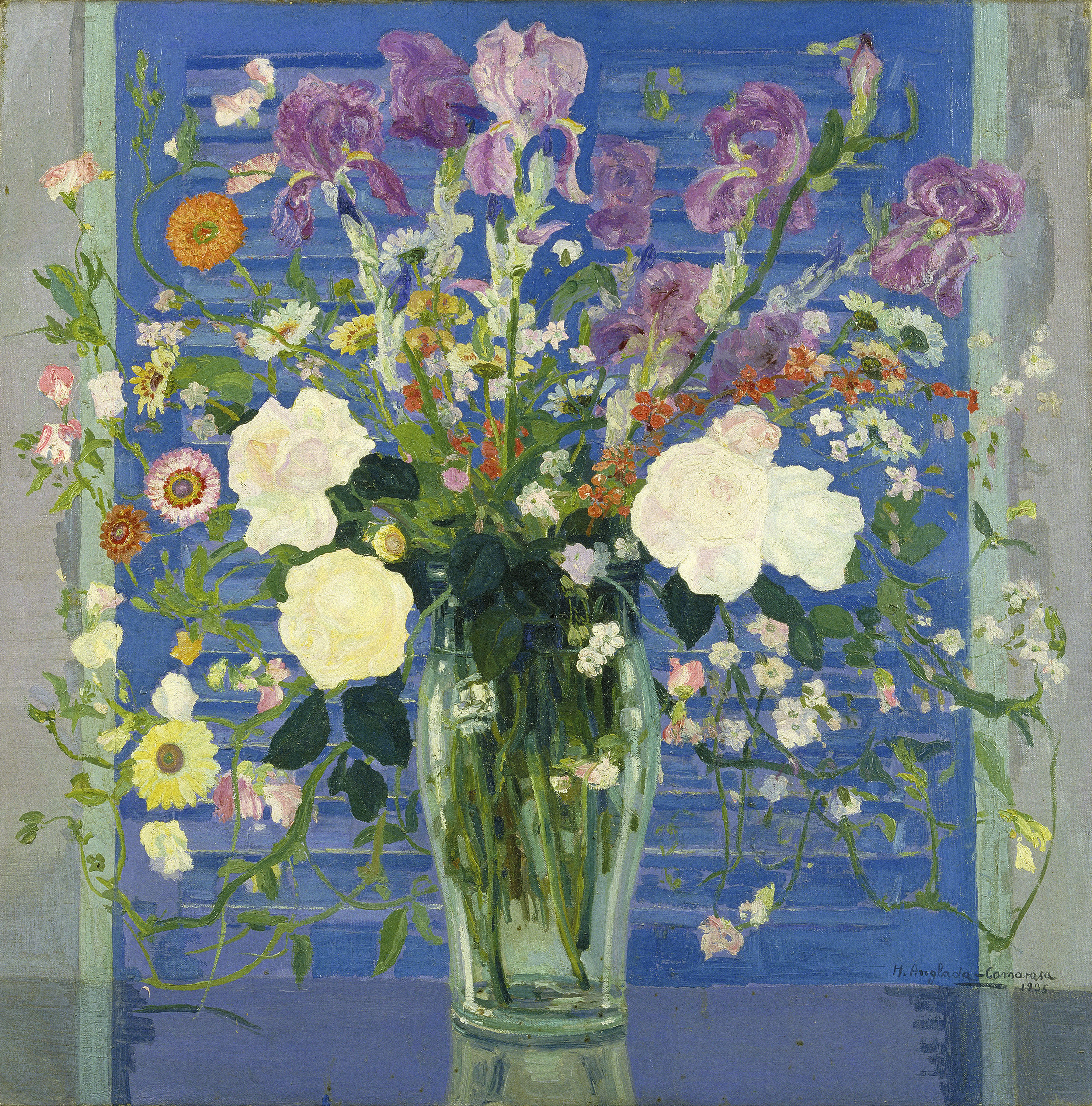 image for: Hermen Anglada Camarasa - Florera - 1935