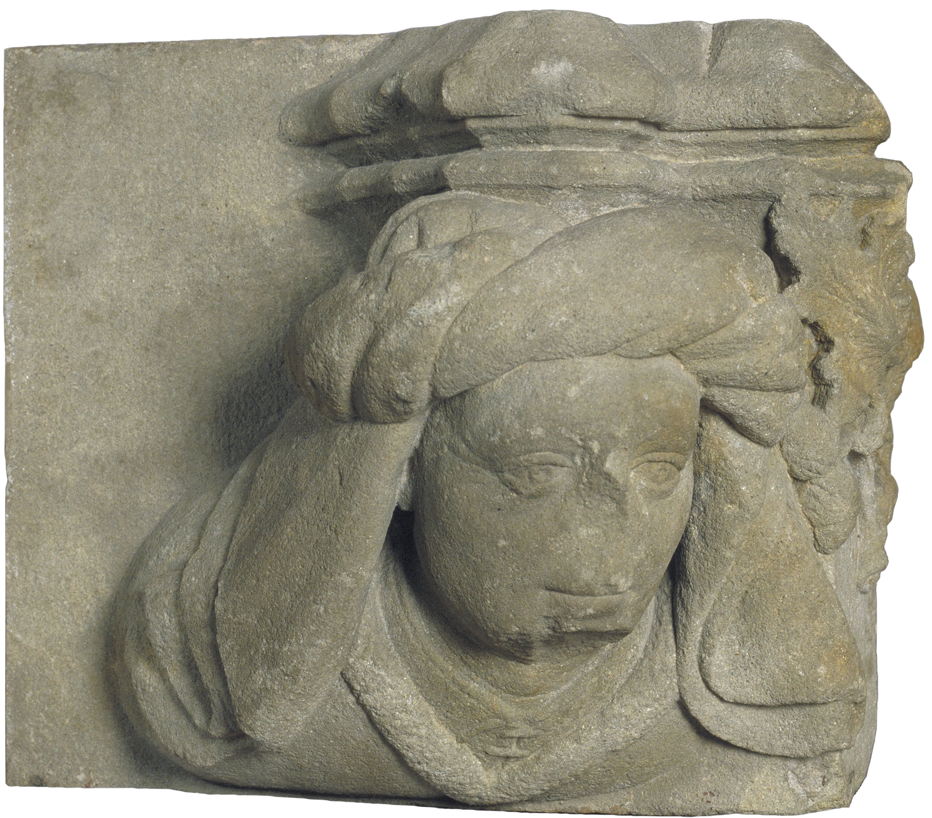 image for: Marc Safont - Mènsula amb cap d'home - Cap a 1425
