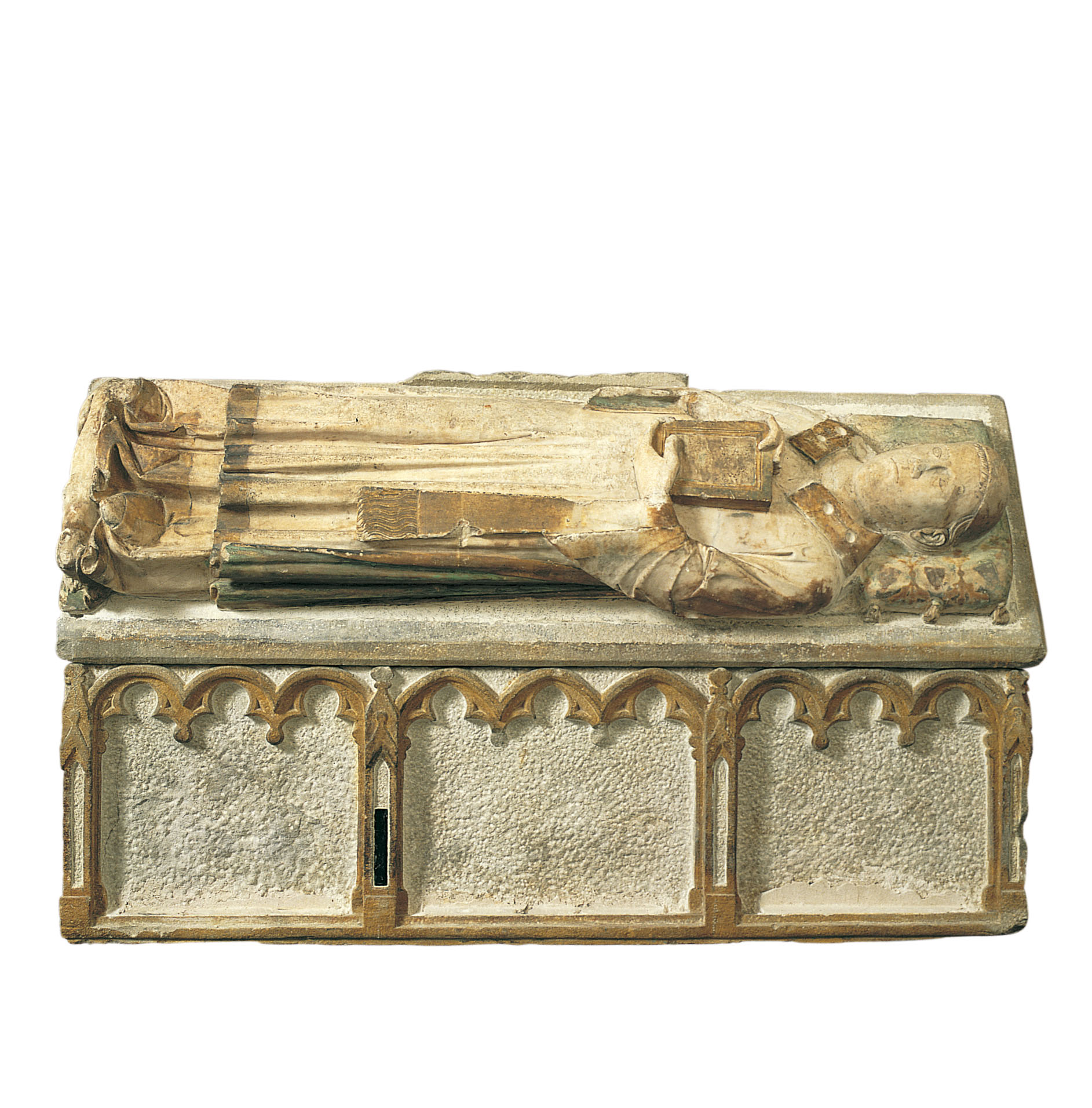 image for: Joan de Tournai - Sepulcre d'Hug de Cardona (mort el 1330) - 1327