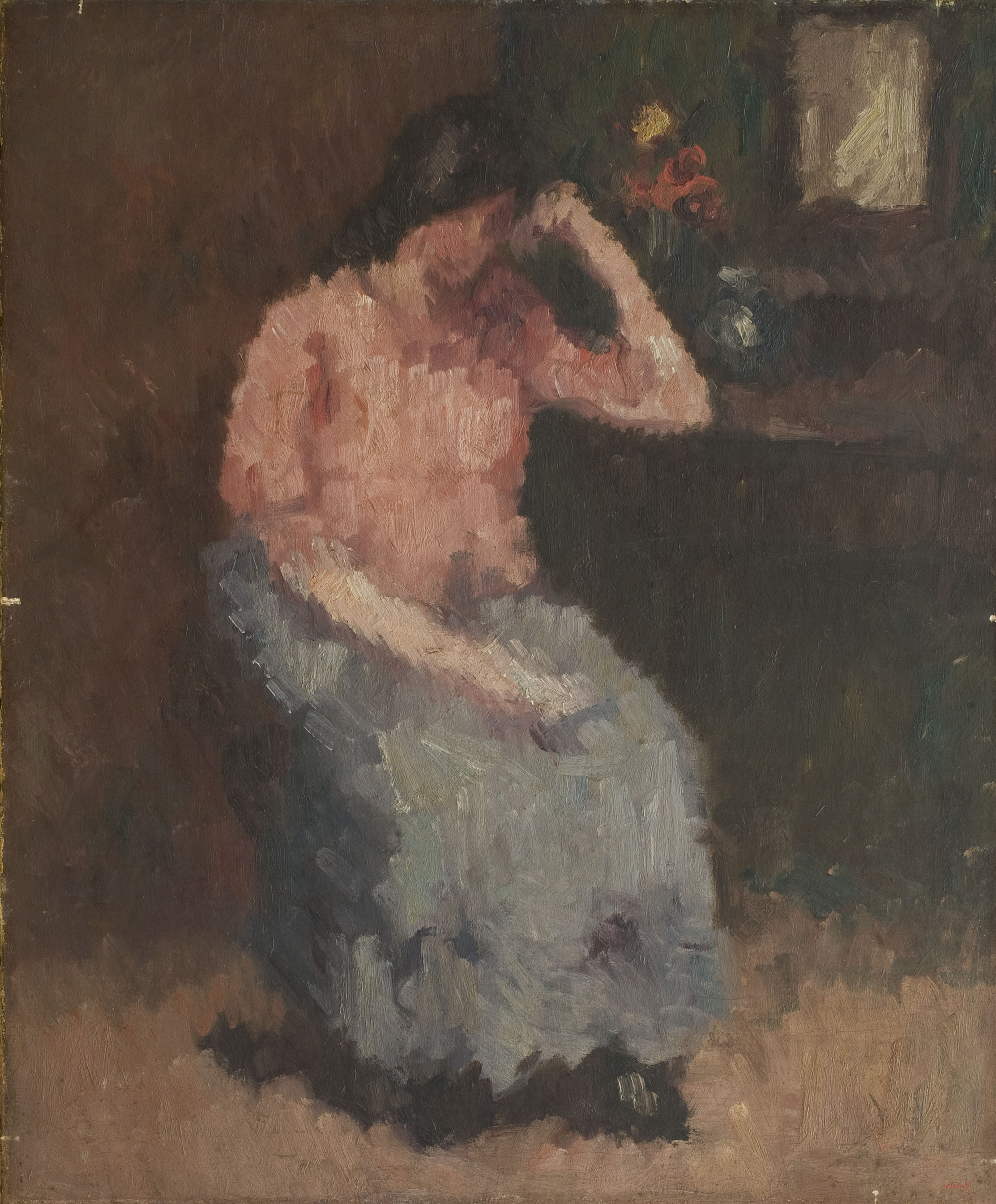 image for: Isidre Nonell - Plorant - Barcelona, 1910