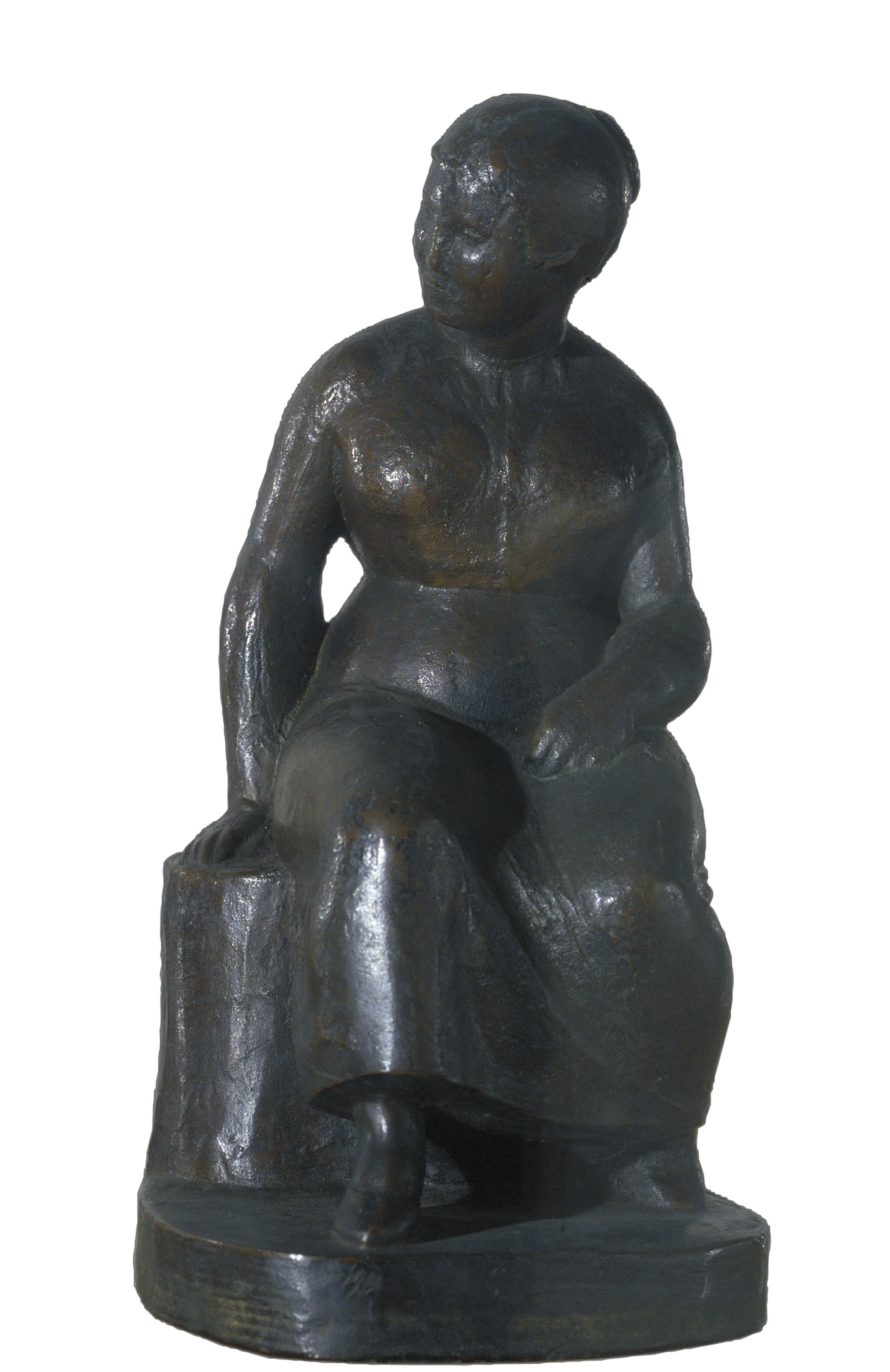 image for: Manolo Hugué - Dona asseguda - 1919