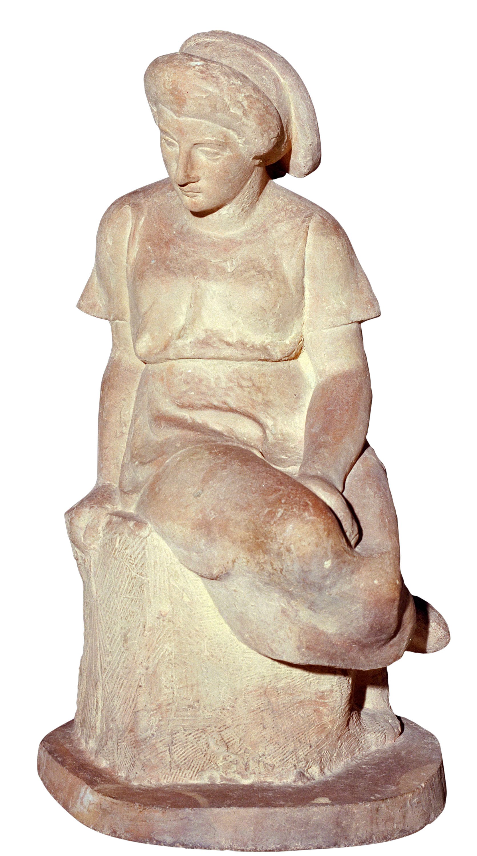 image for: Manolo Hugué - Catalana asseguda - 1923