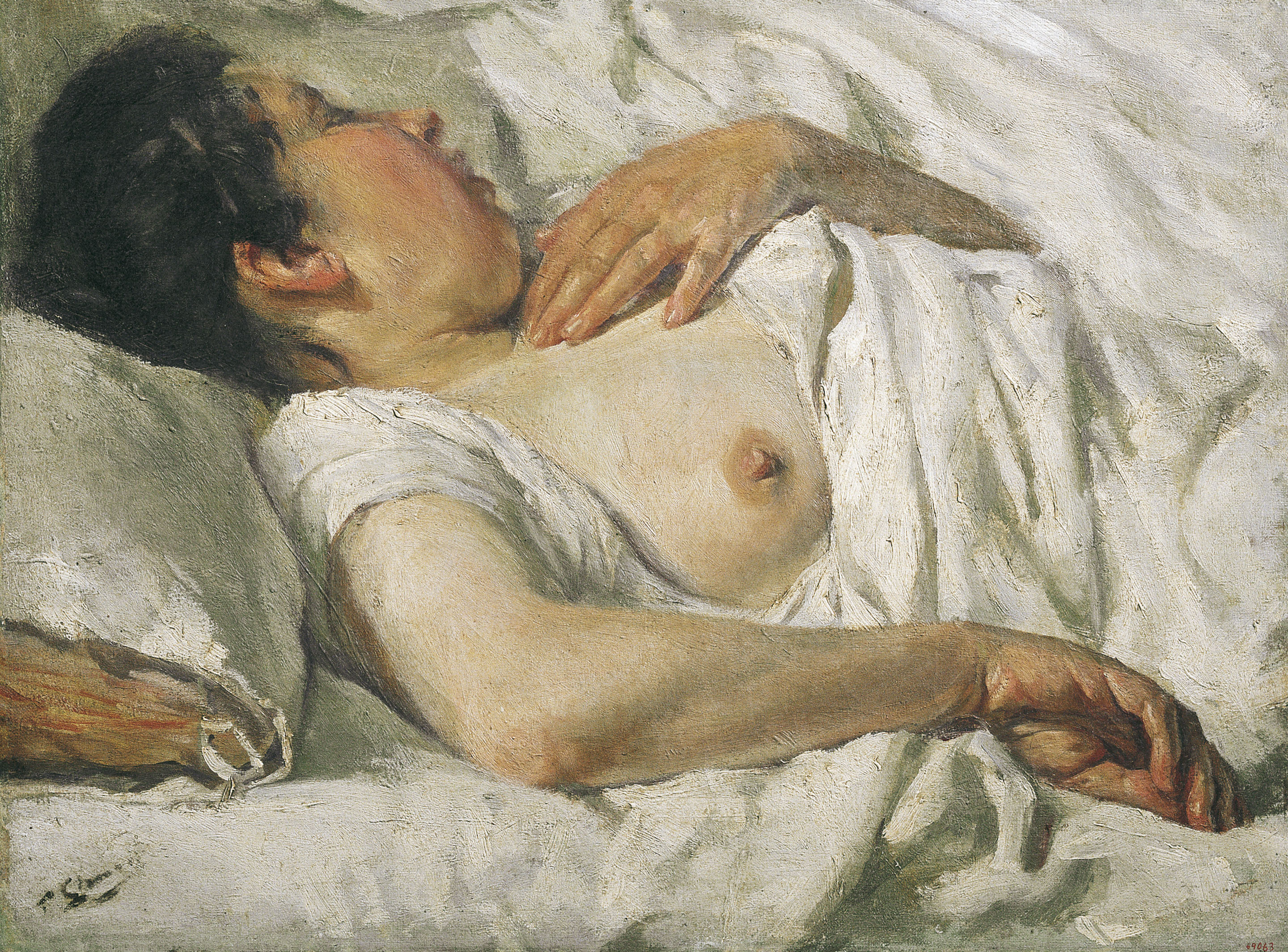 image for: Francesc Gimeno - Dona dormint - Barcelona, cap a 1899