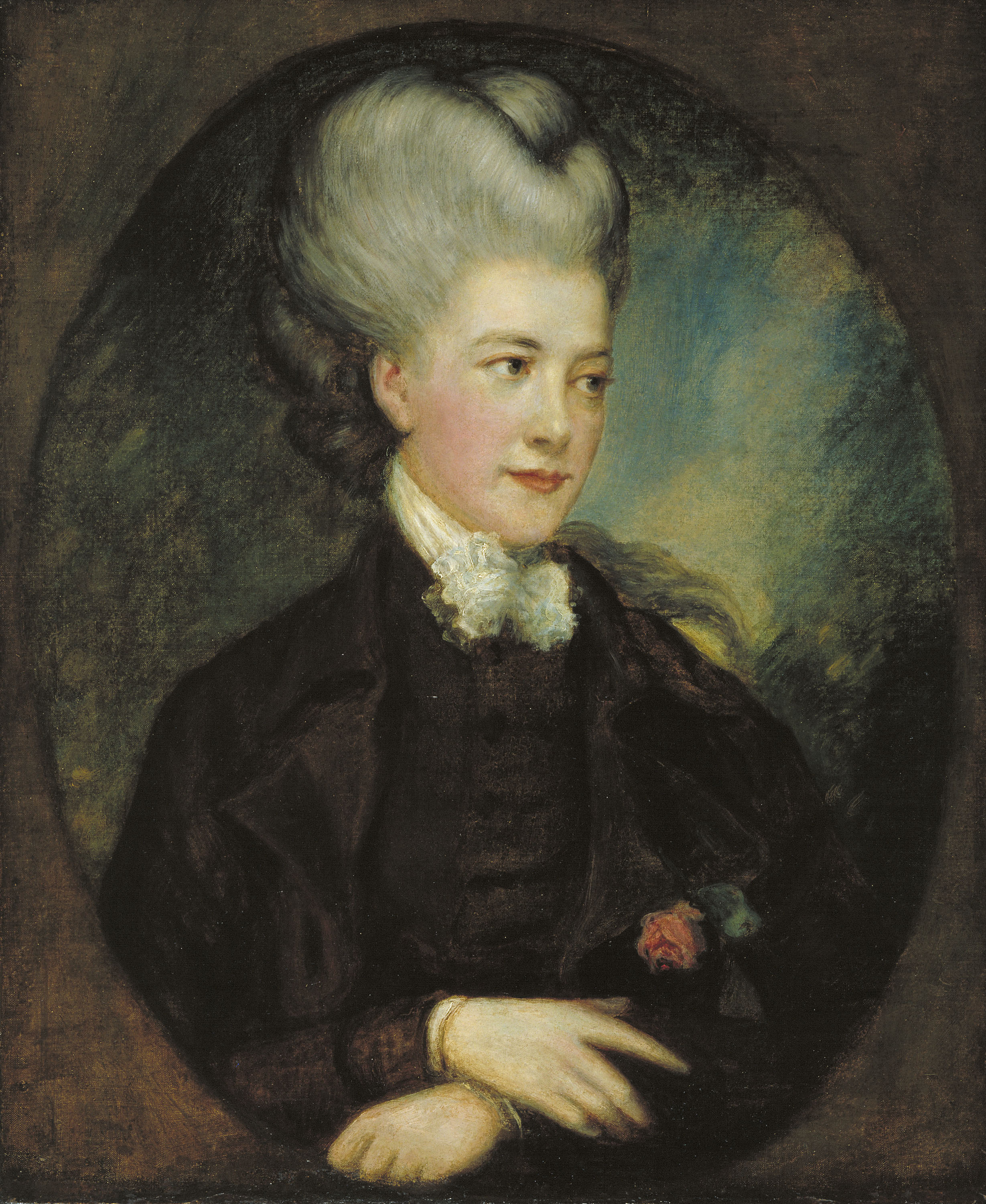 image for: Thomas Gainsborough - Lady Georgiana Poyntz, comtessa Spencer [?] - Segle XVIII
