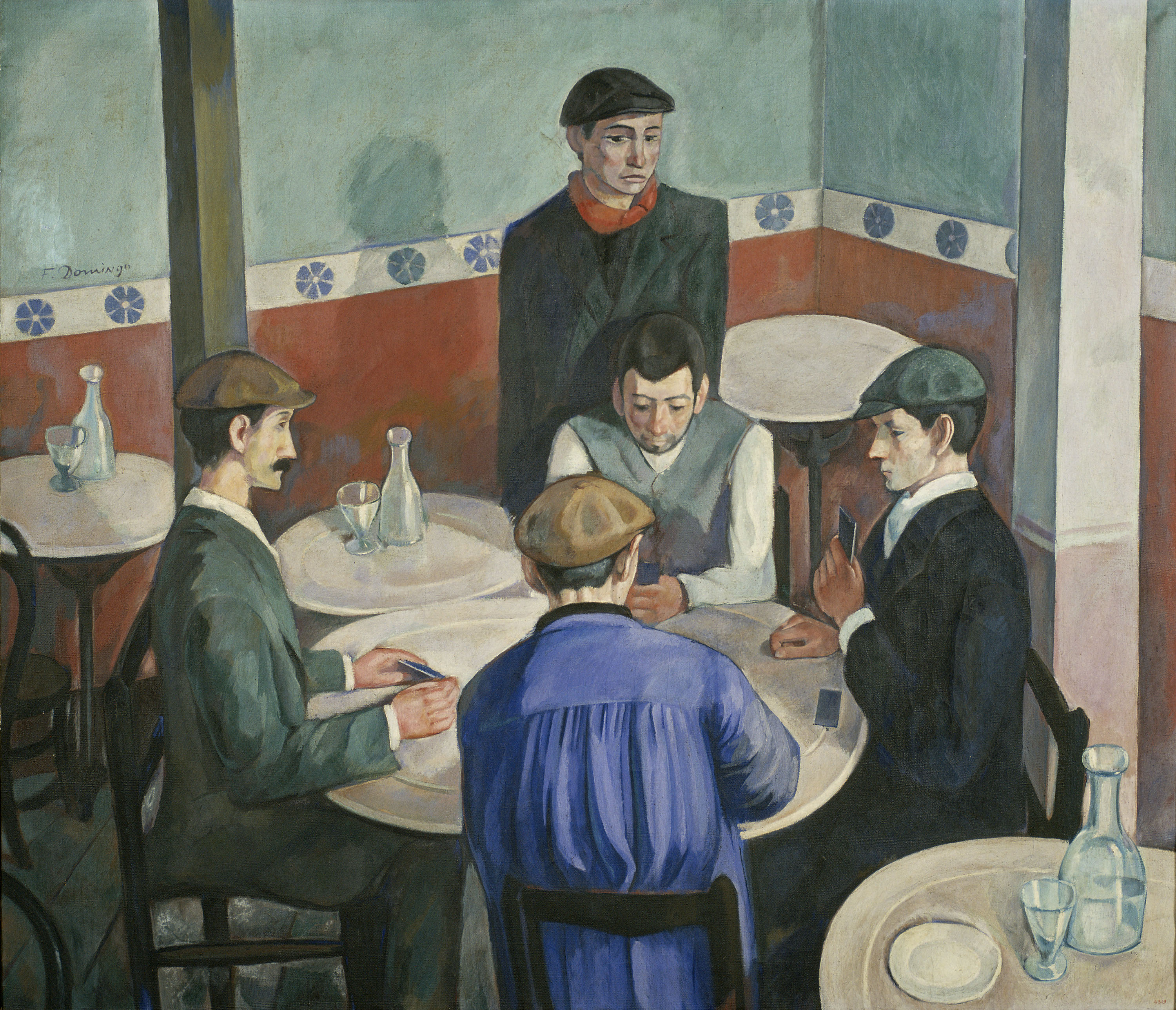 image for: Francesc Domingo Segura - Els jugadors - Barcelona, 1920