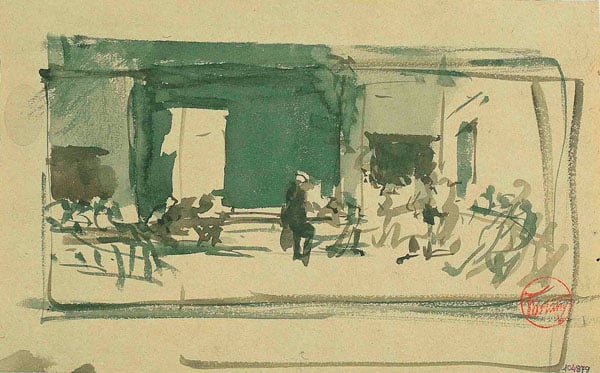 image for: Marià Fortuny - La vicaria - Roma 1868-1869. París 1870 [1]