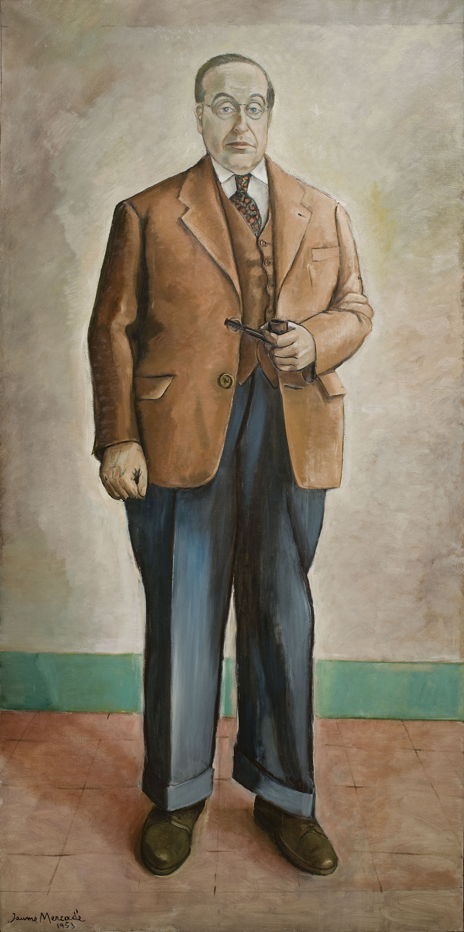 image for: Jaume Mercadé Queralt - Retrat de Sebastià Gasch - 1953