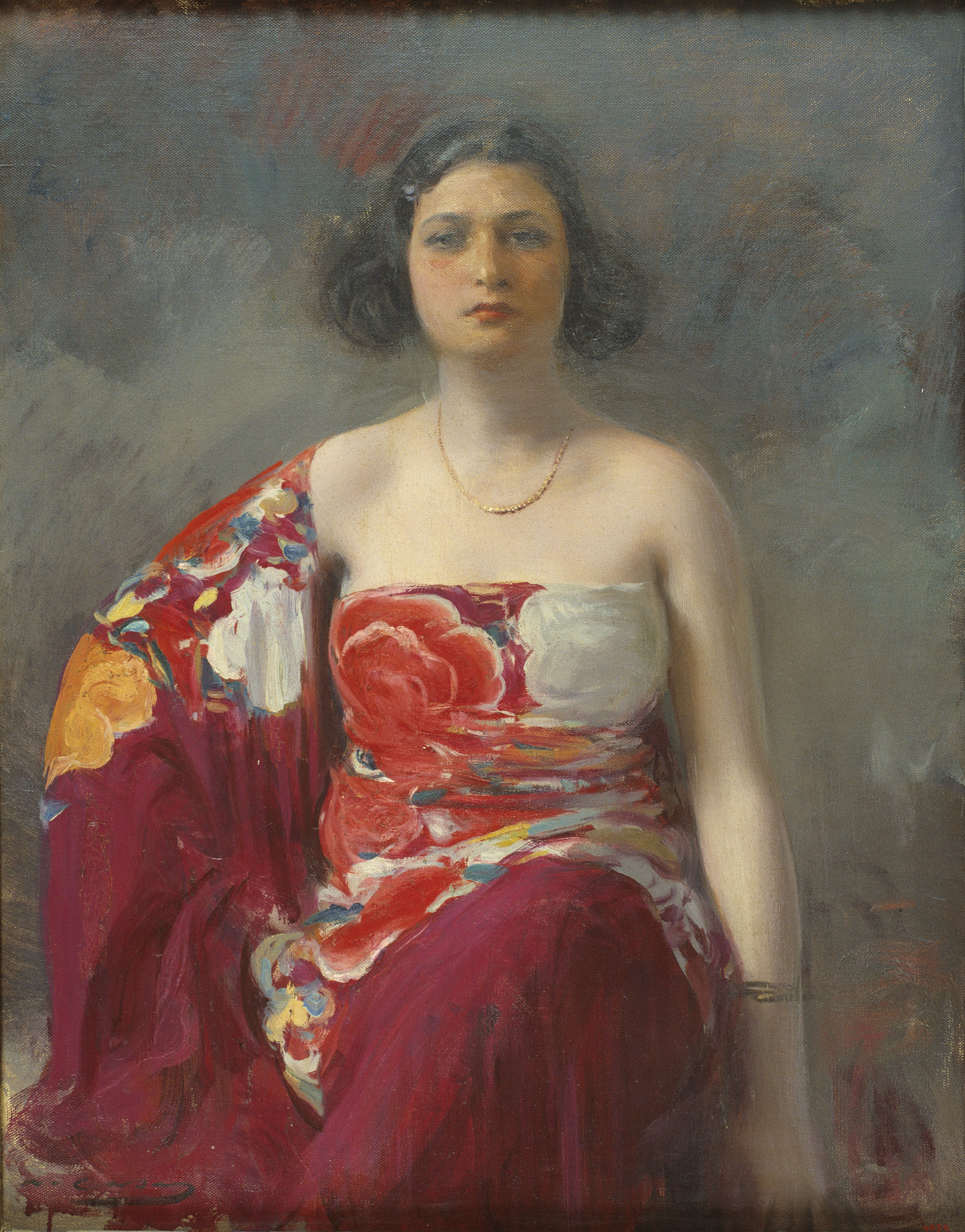 image for: Ramon Casas - La Trini - Cap a 1916