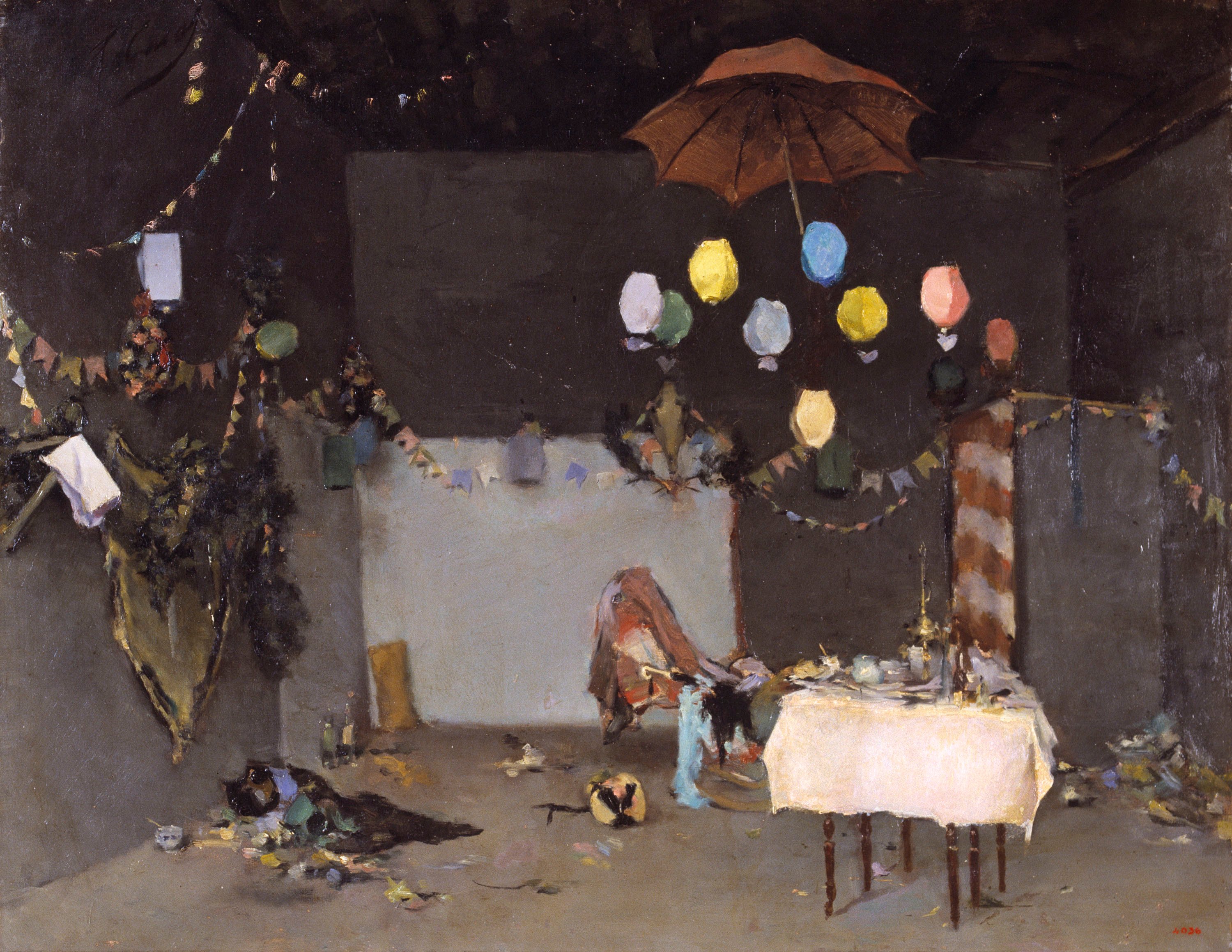 image for: Ramon Casas - Interior de taller - París, cap a 1883