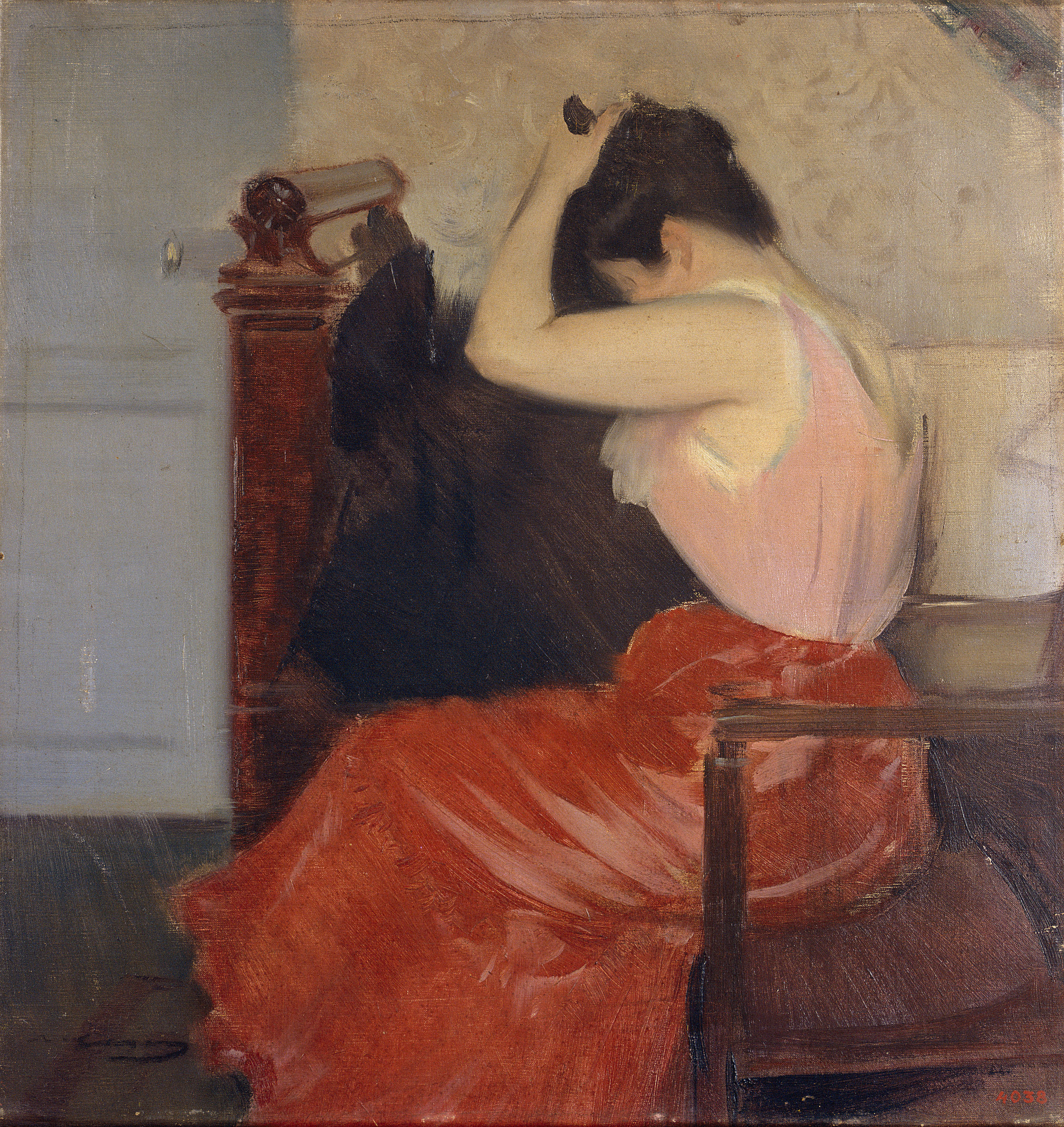 image for: Ramon Casas - Estudi - Cap a 1899