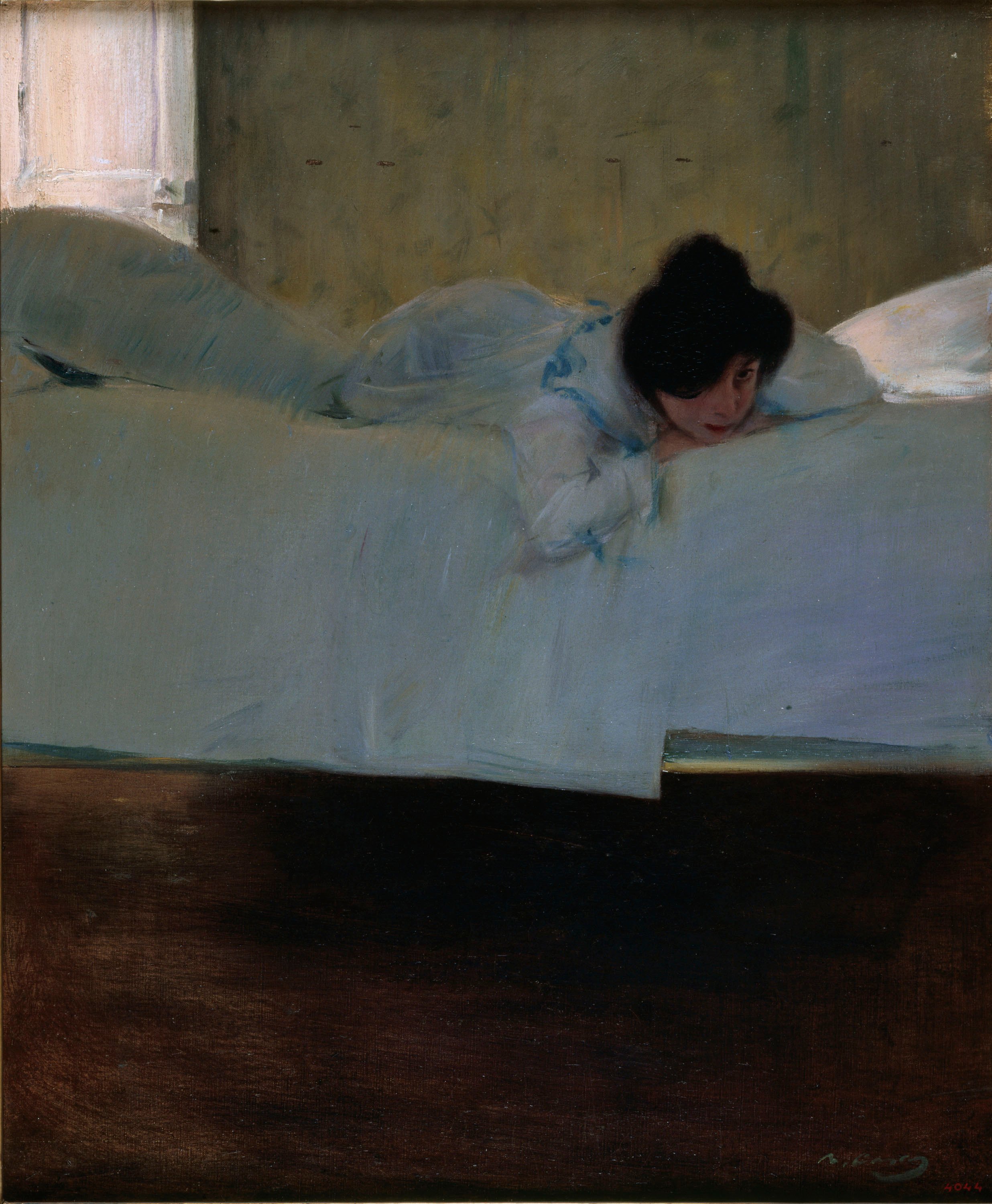 image for: Ramon Casas - La mandra - Cap a 1898-1900